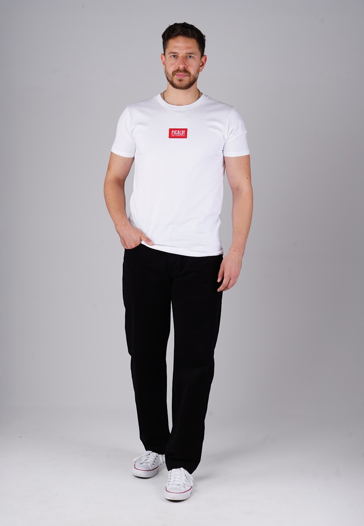 Picaldi Zicco 472 Gabardine Mount - Relaxed Karottenschnitt in Clean Black Picaldi Zicco 472 Gabardine Mount - Relaxed Karottenschnitt in Clean Black W42-L32