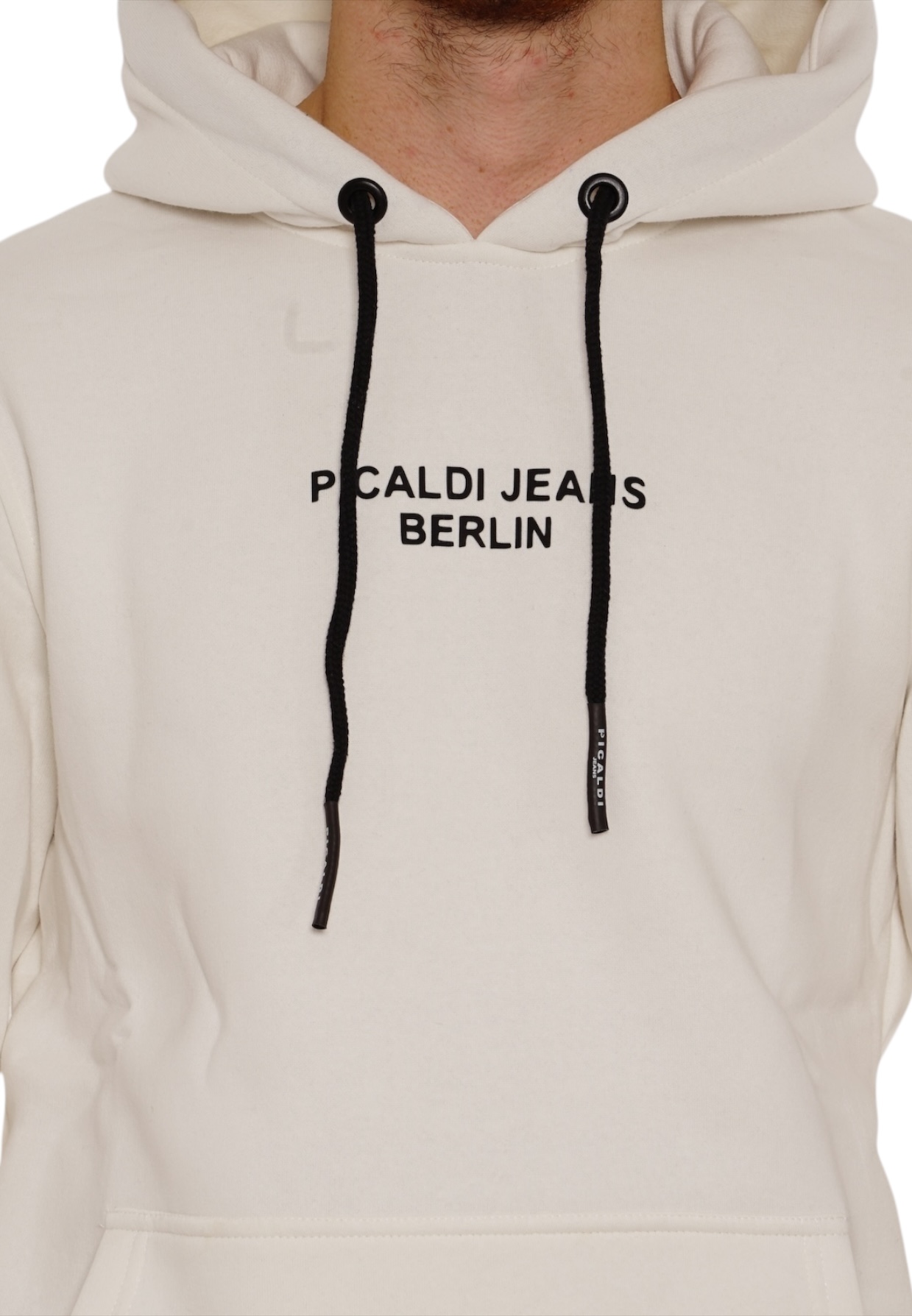 Picaldi Herren Kapuzenpullover Berlin Ecru XXL