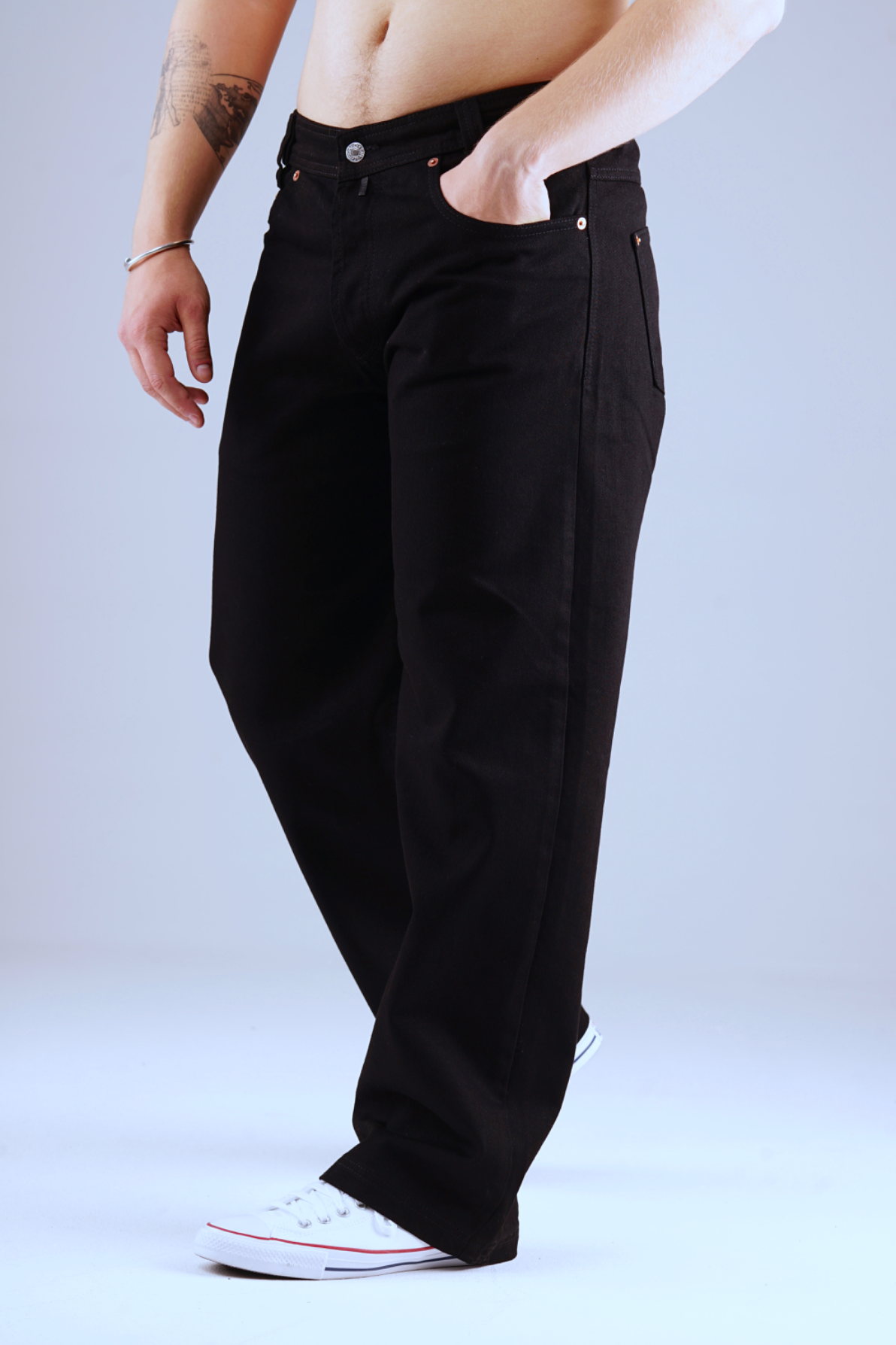 Picaldi Herren Jeans Baggy Zicco 474 Black W40-L34