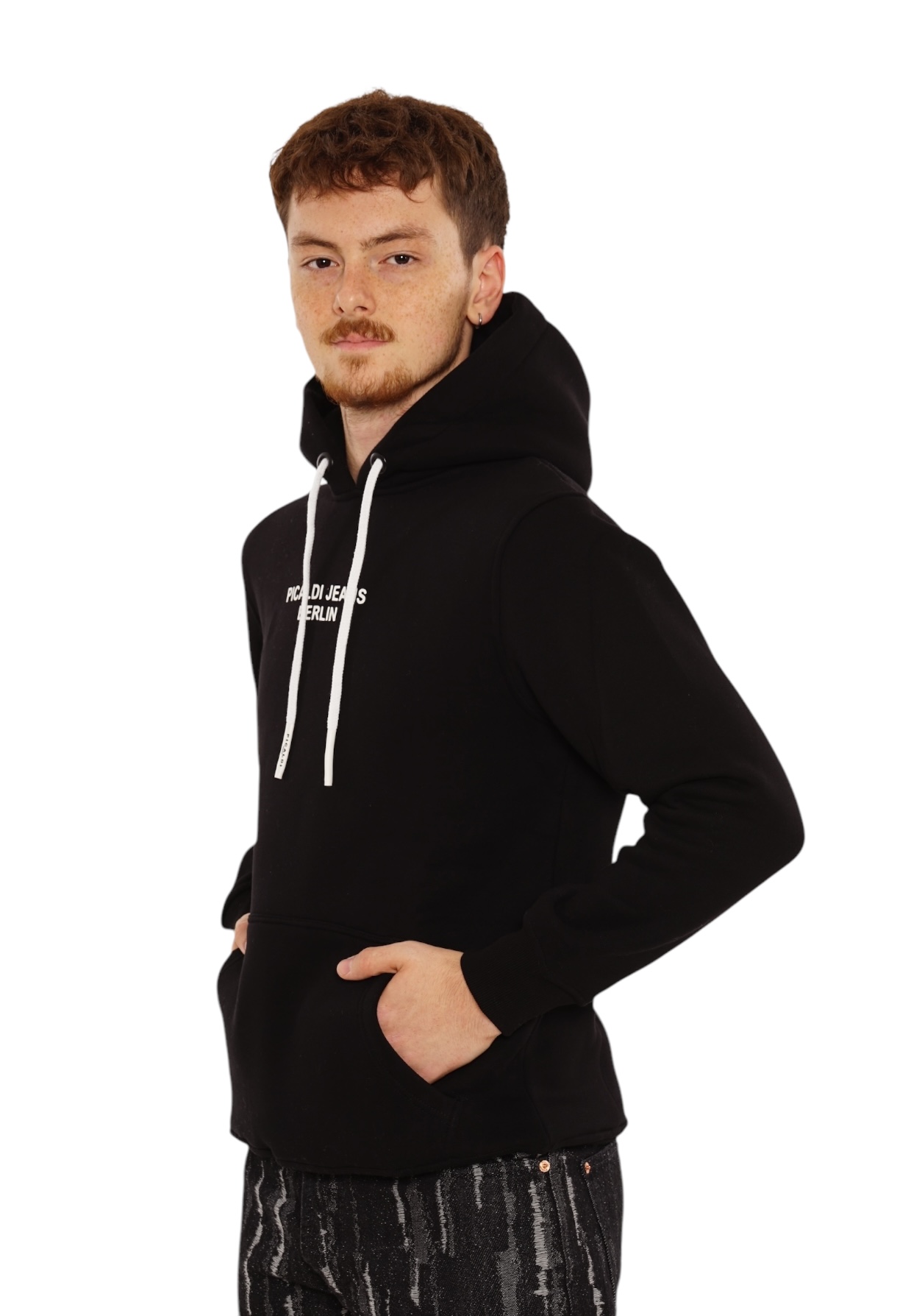 Picaldi Herren Kapuzenpullover Berlin Black XXL