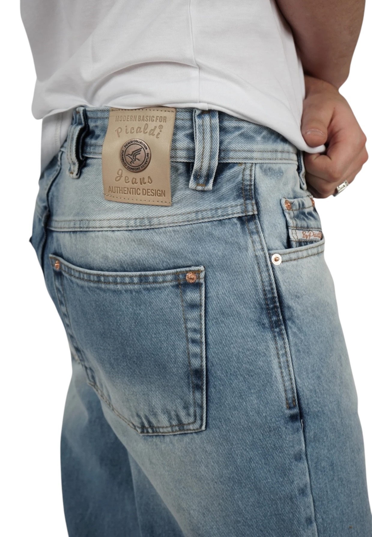 Picaldi Herren Jeans Zicco 472 Cali washed blue W46-L32