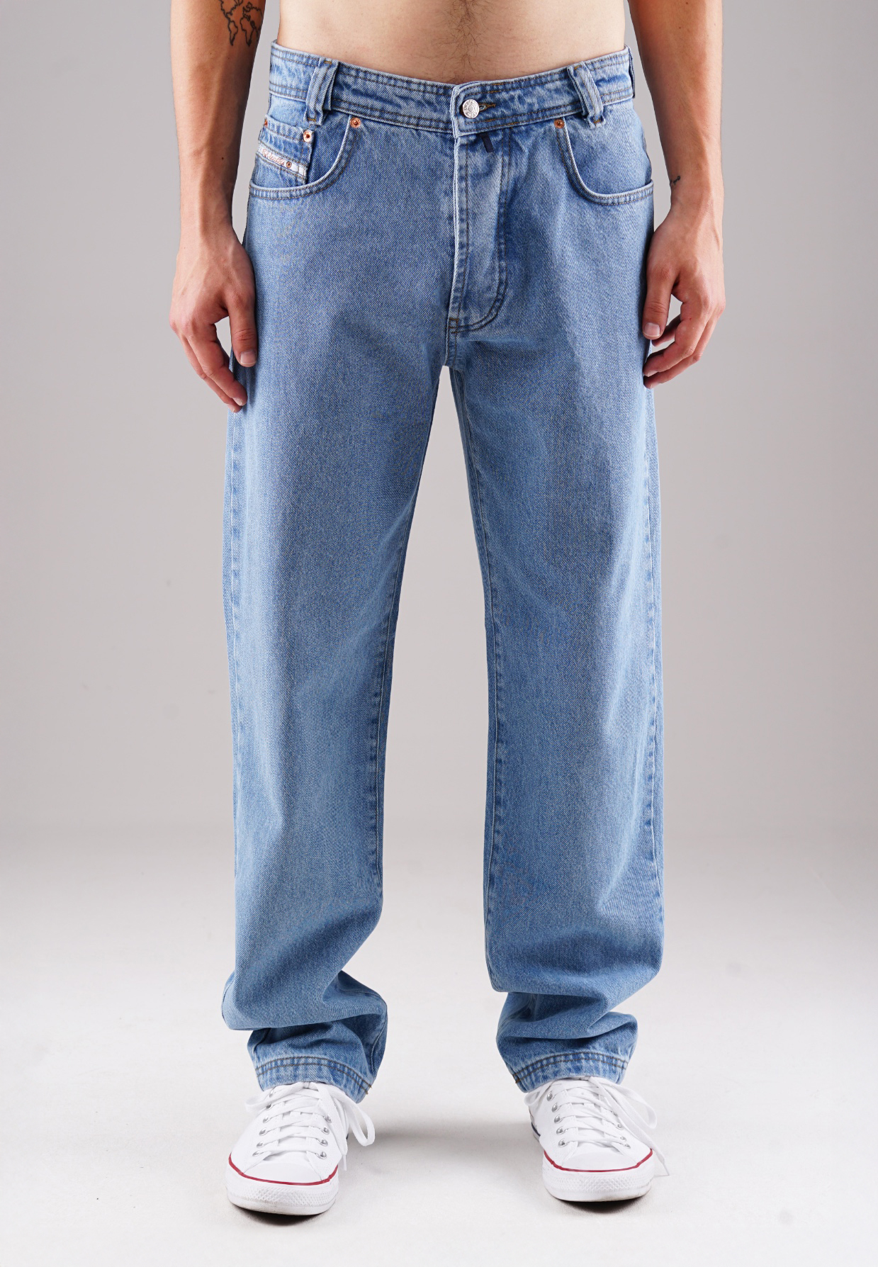 Picaldi Zicco 472 Stone Herrenjeans - Relaxed-Karottenschnitt in Indigo Blue W33-L36