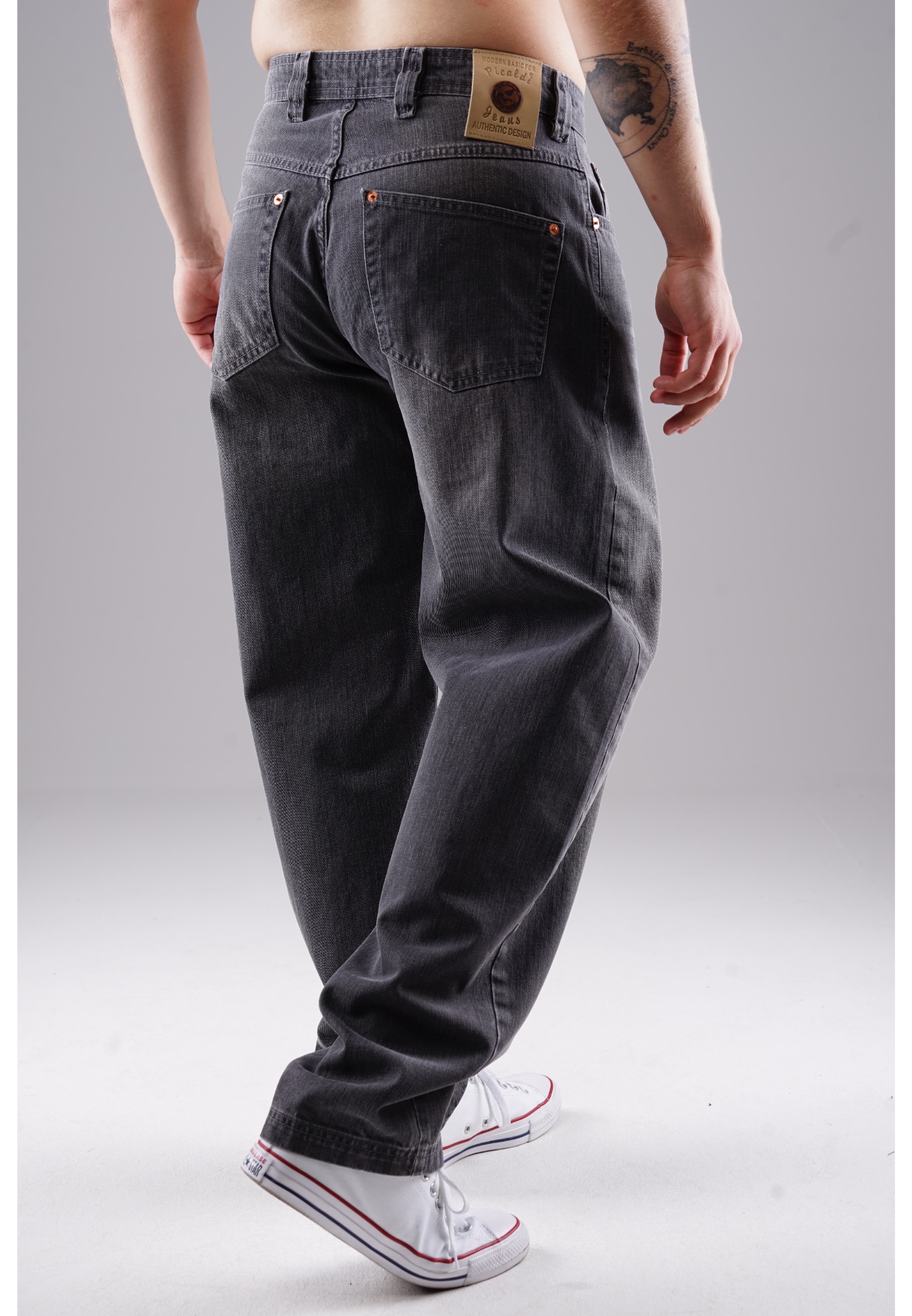 Picaldi Herren Jeans Zicco 471 Graphit washed anthracite W31-L34