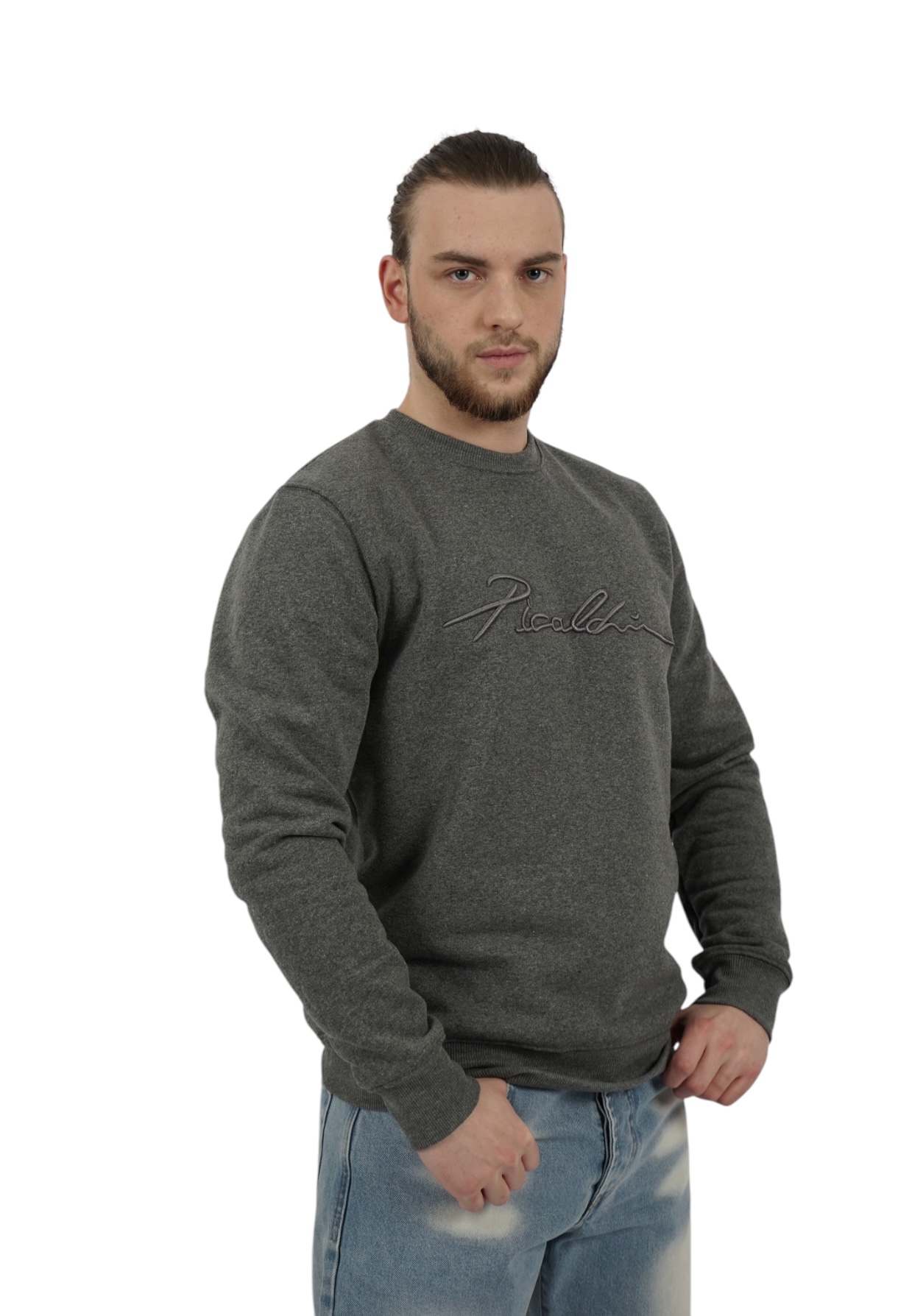 Picaldi Herren Sweatshirt Signature Anthracite XXL