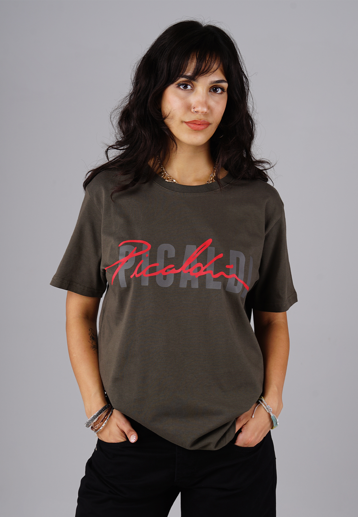Picaldi Damen T-Shirt Collection Khaki XXL