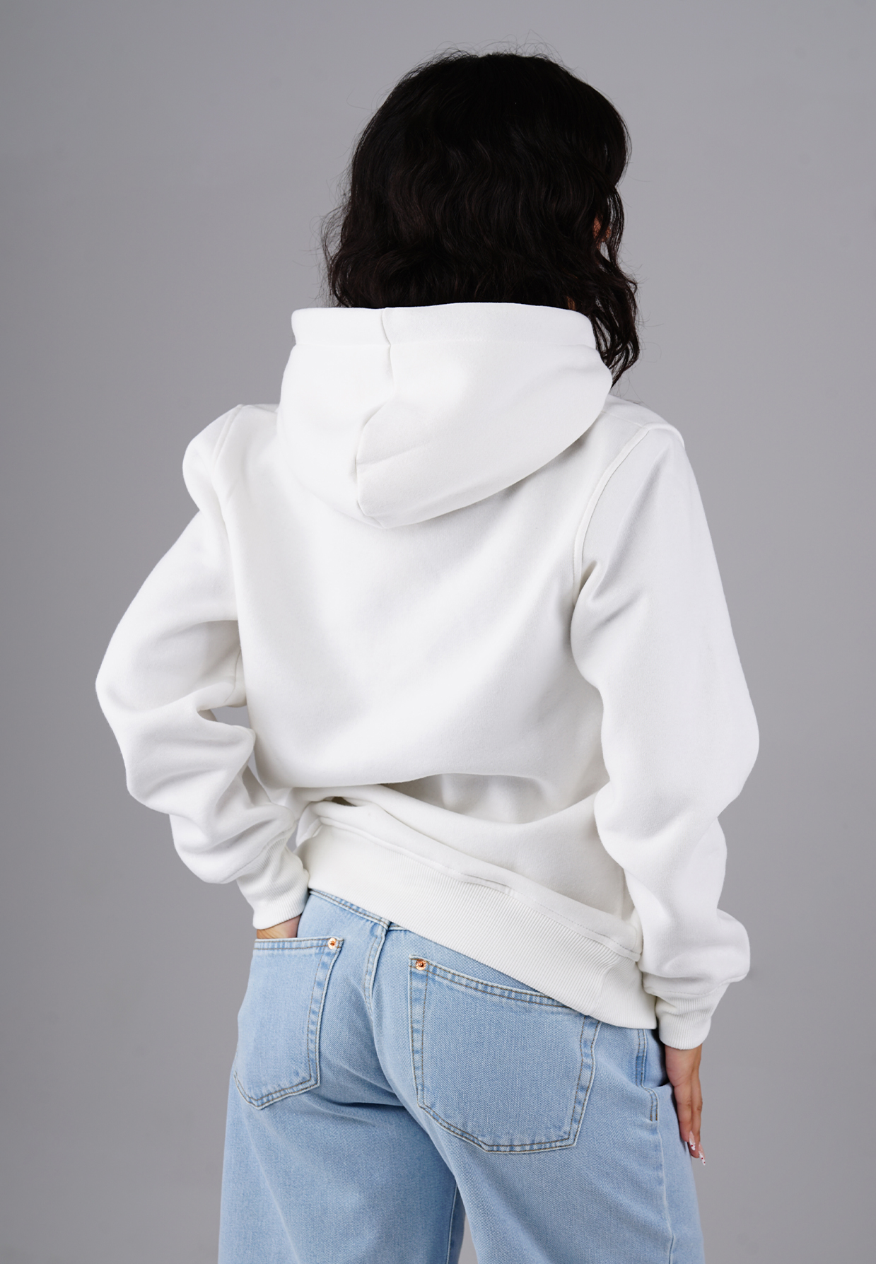Picaldi Damen Kapuzenpullover Berlin Ecru XXL