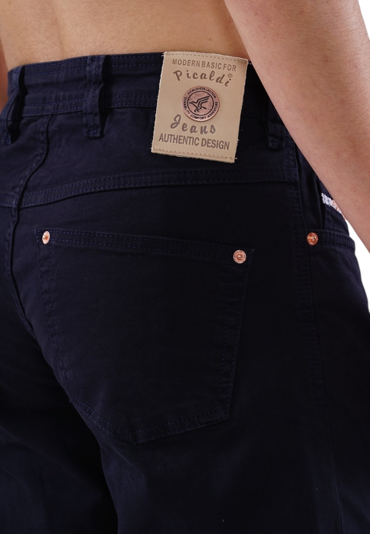 Picaldi Herren Jeans Zicco 472 Gabardine Glow Blue W40-L32