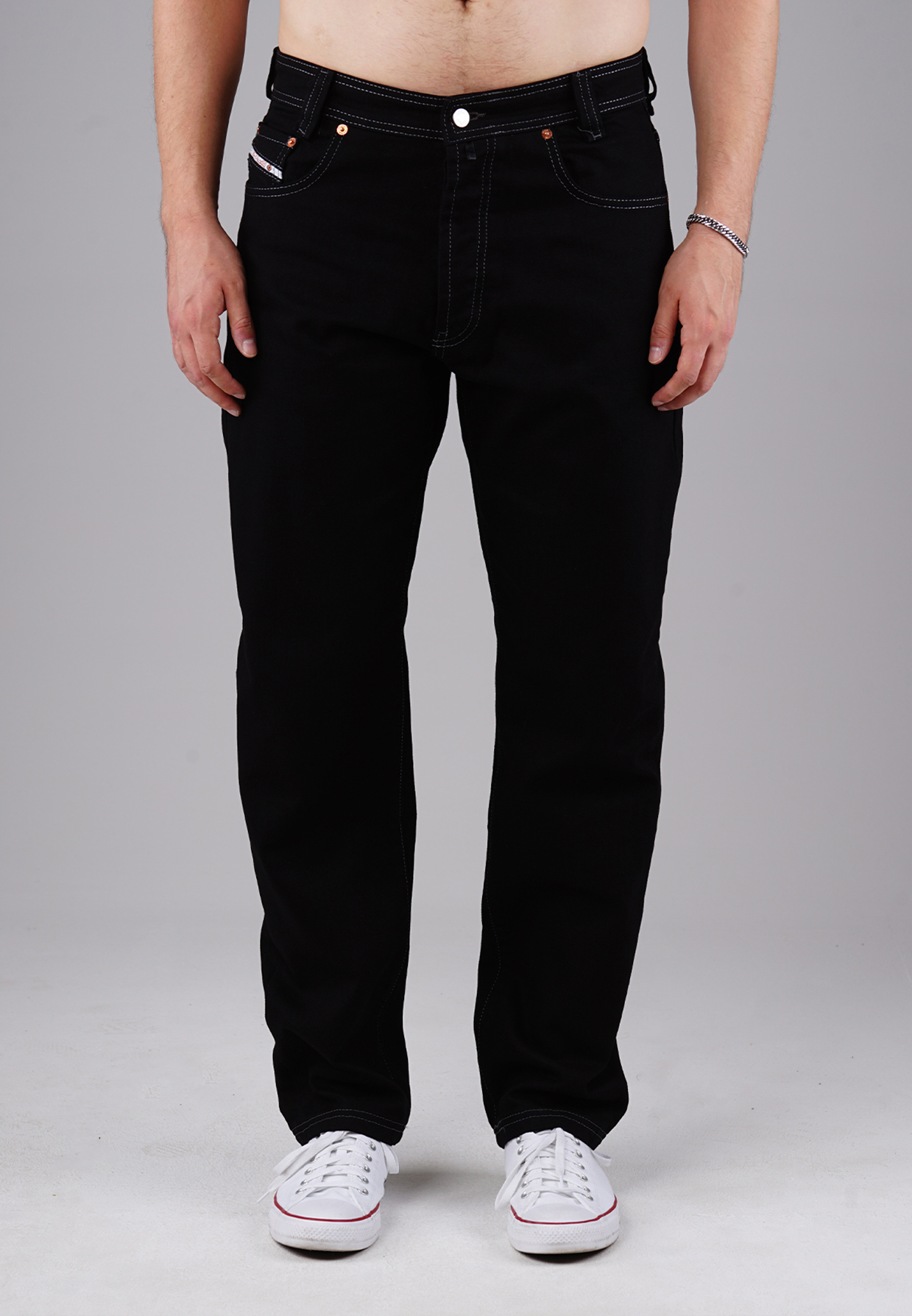 Picaldi Herren Jeans Zicco 473 Platin Black Regular Tapered Fit Pure Black
