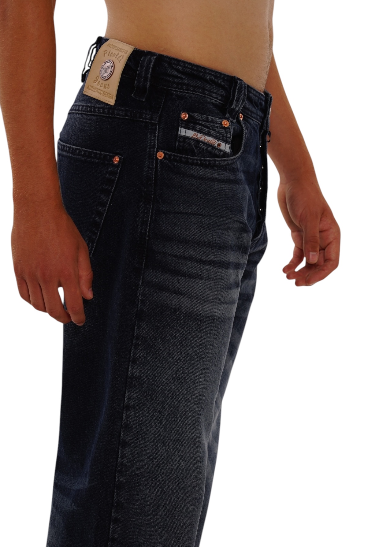 Picaldi Herren Jeans Baggy Zicco 474 Tansanit W40-L32