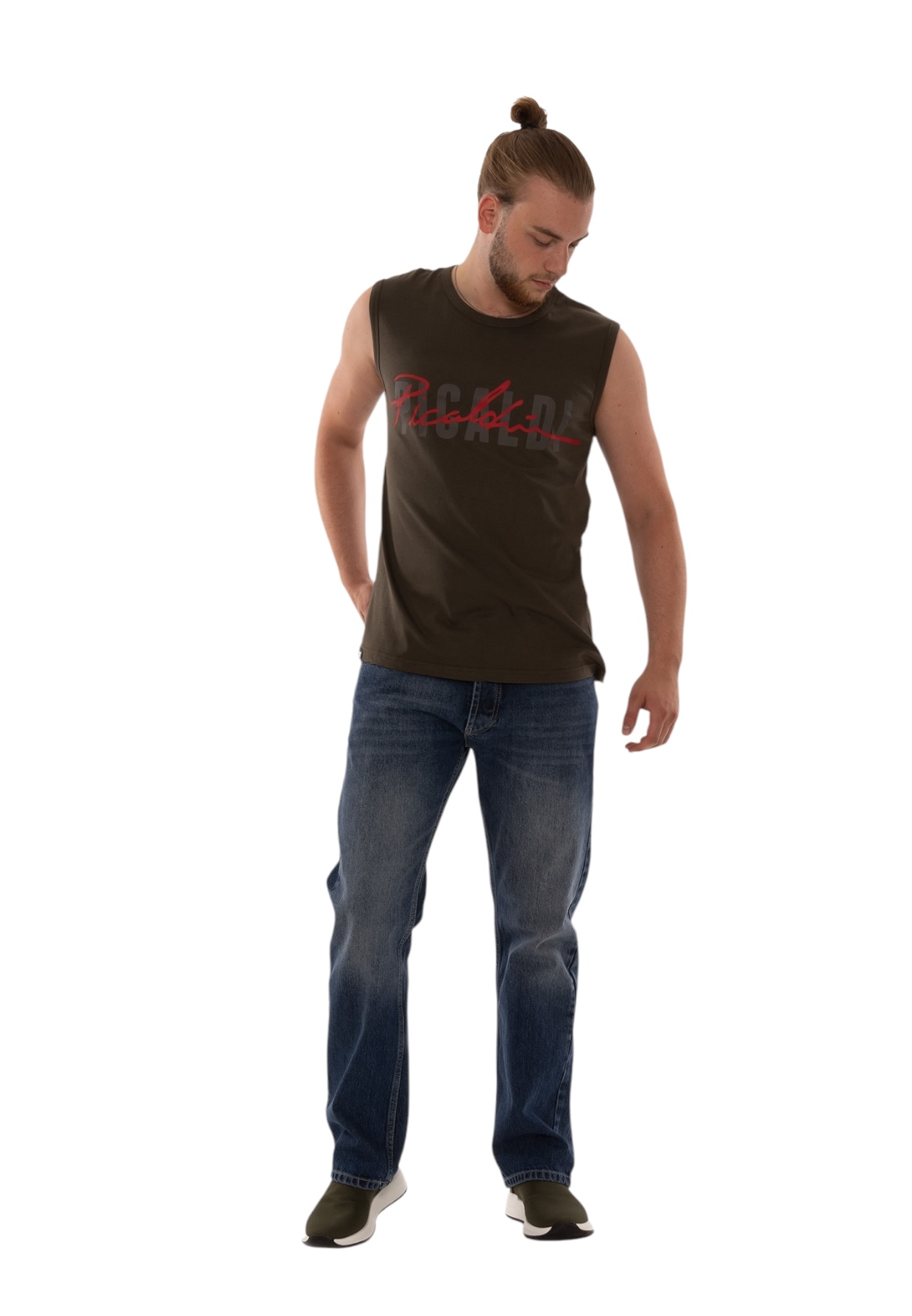 Picaldi Herren Tank Top Shirt Collection Khaki XXL