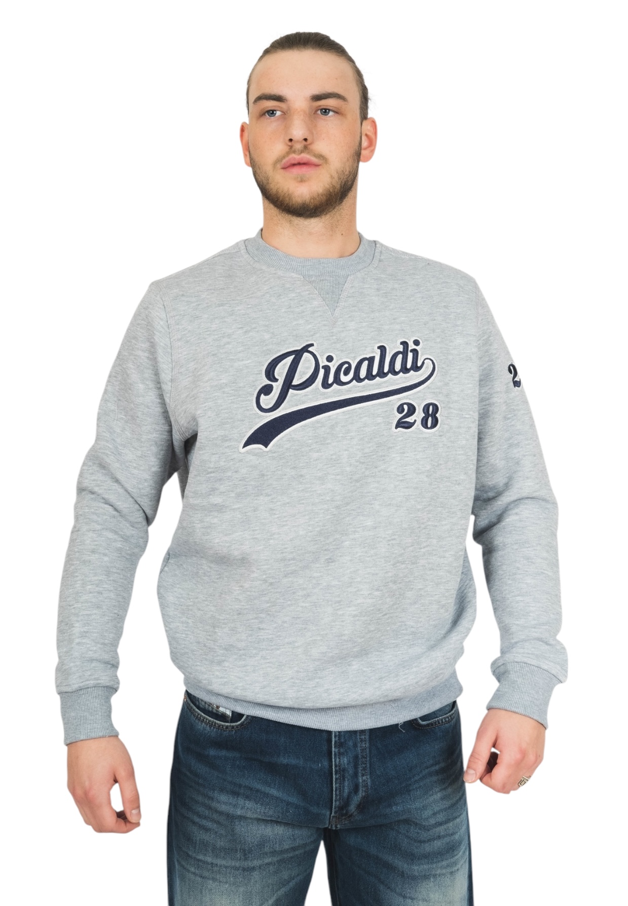 Picaldi Herren Sweatshirt Classical Grey XXL