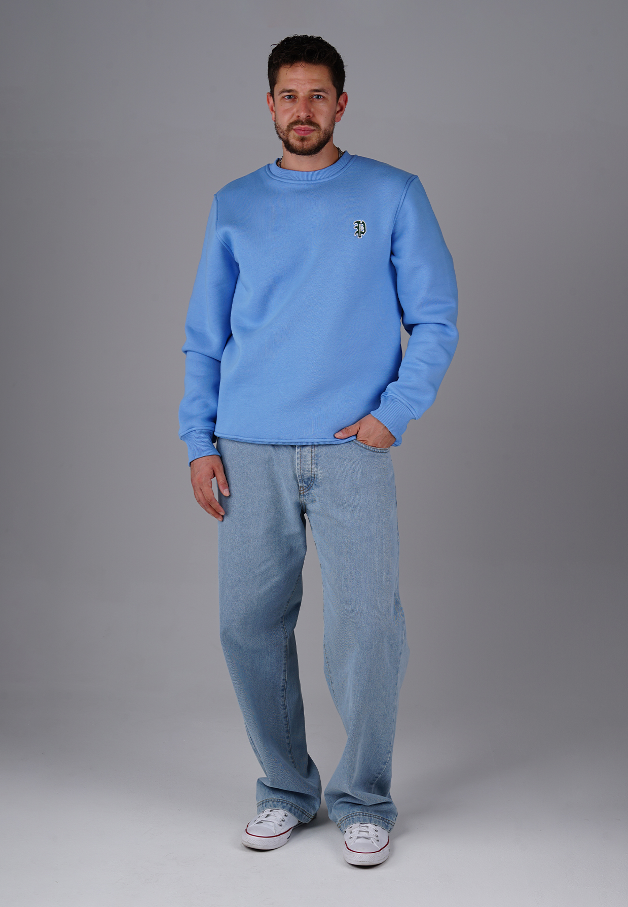 Picaldi Zicco 474 Salvador Herrenjeans - Baggy Fit mit Straight Leg in Light Blue W38-L34