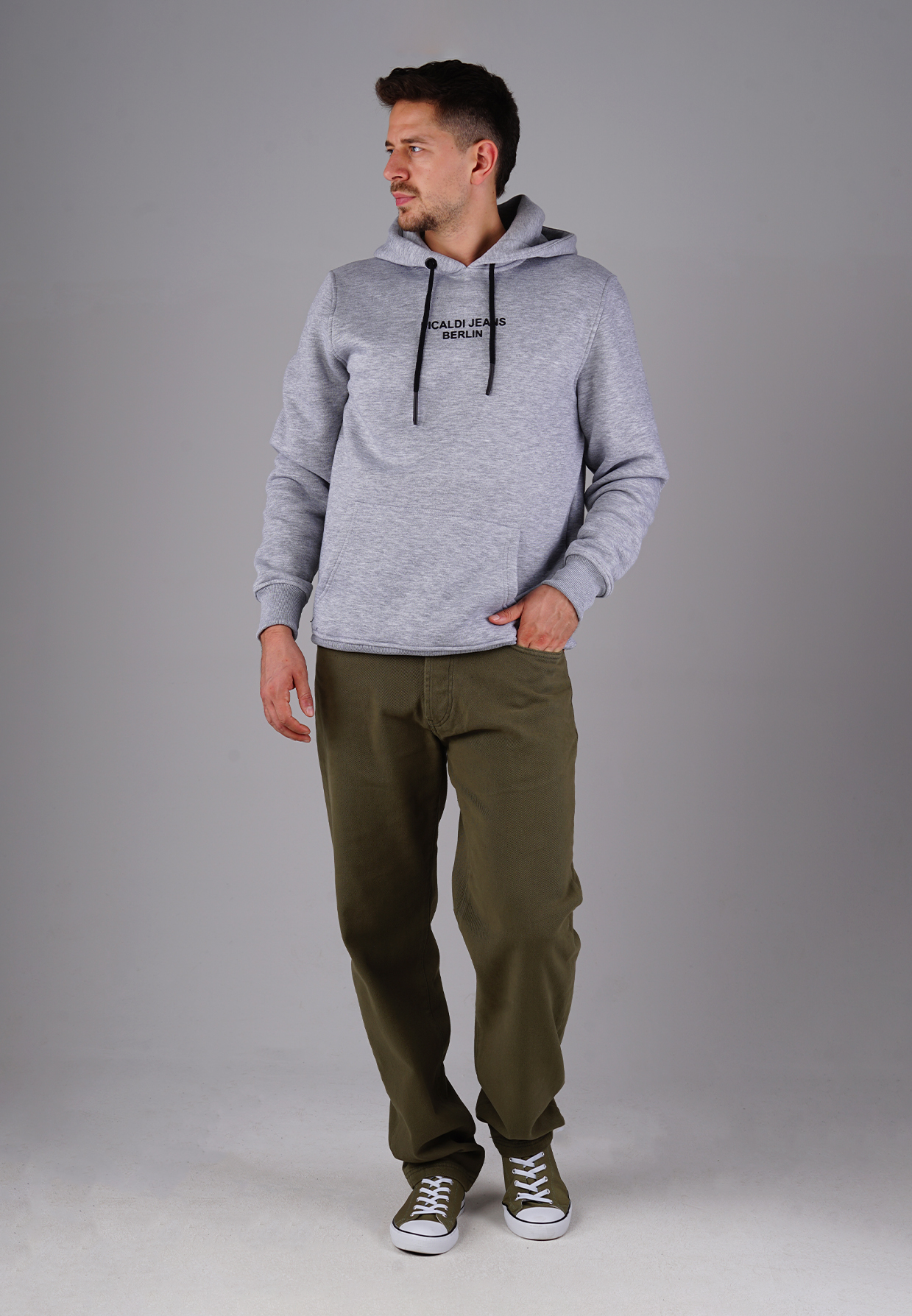 Picaldi Herren Jeans Zicco 472 Military Green dark khaki W28-L30