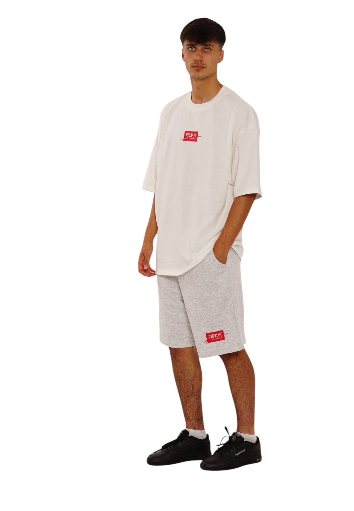 Picaldi Herren Sweatshorts Emphasize Grey Melange XXL