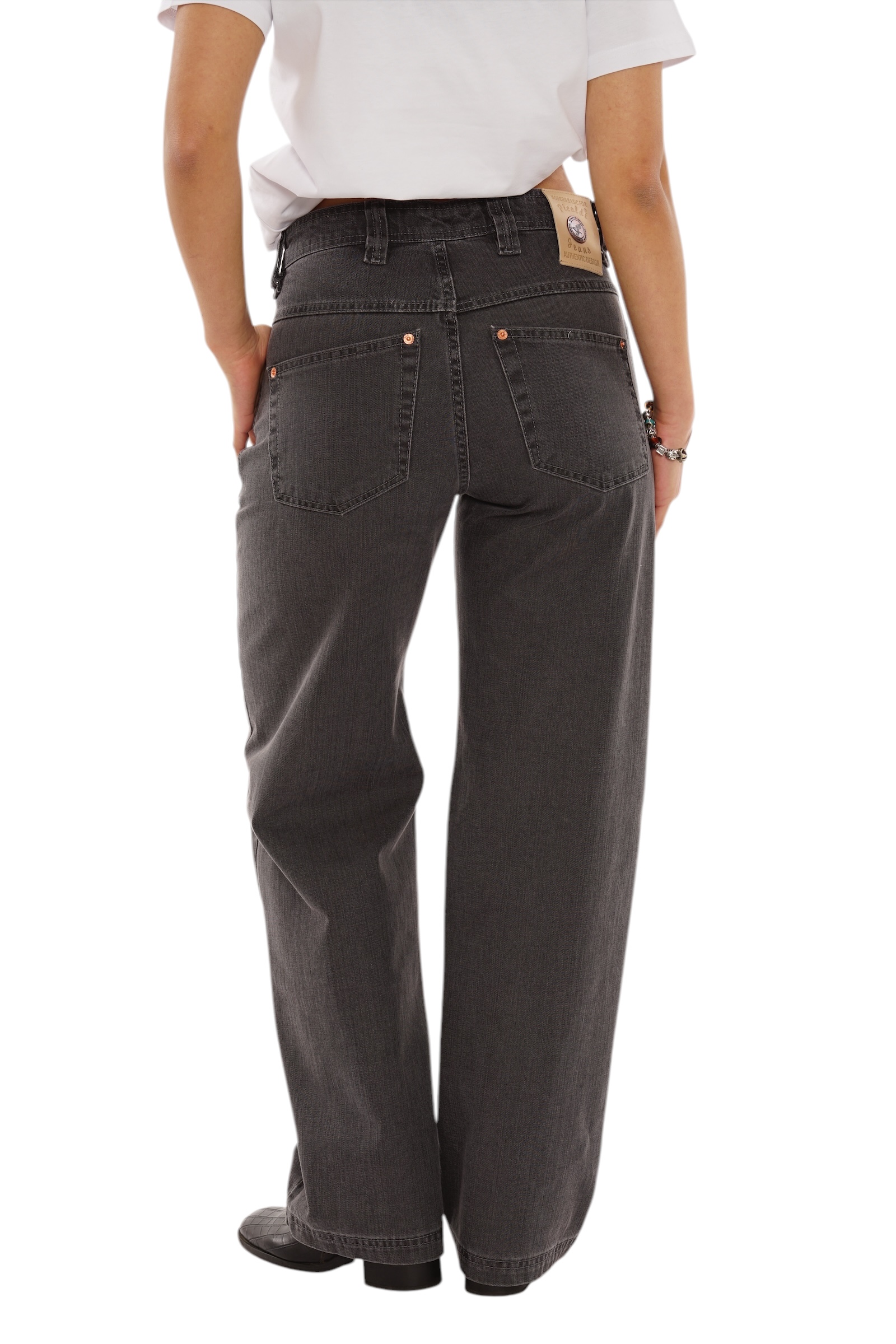 Picaldi Damen Jeans Baggy Zicco 474 Graphit washed anthracite W40-L32