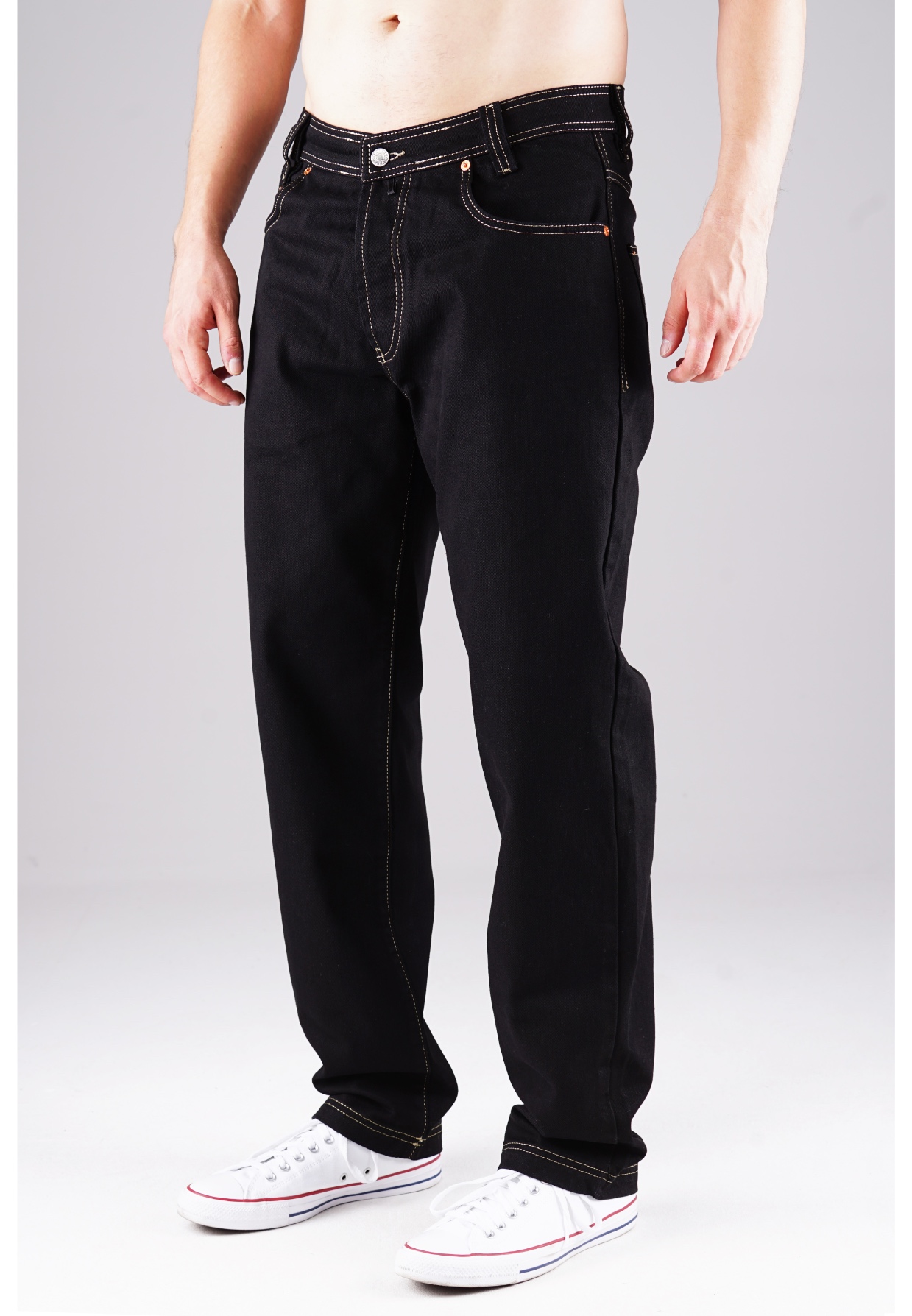 Picaldi Herren Jeans Zicco 472 Whiteline black W46-L32