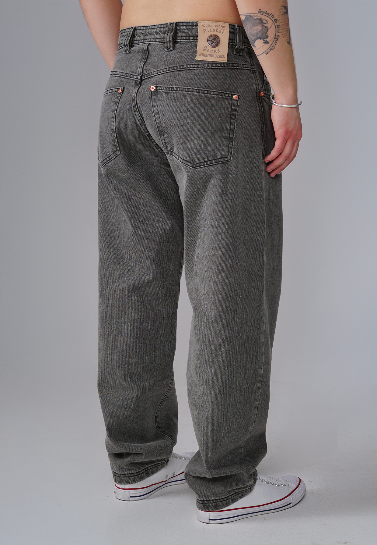 Picaldi Zicco 471 Titan Herrenjeans - Stretch-Tapered Fit Anthracite