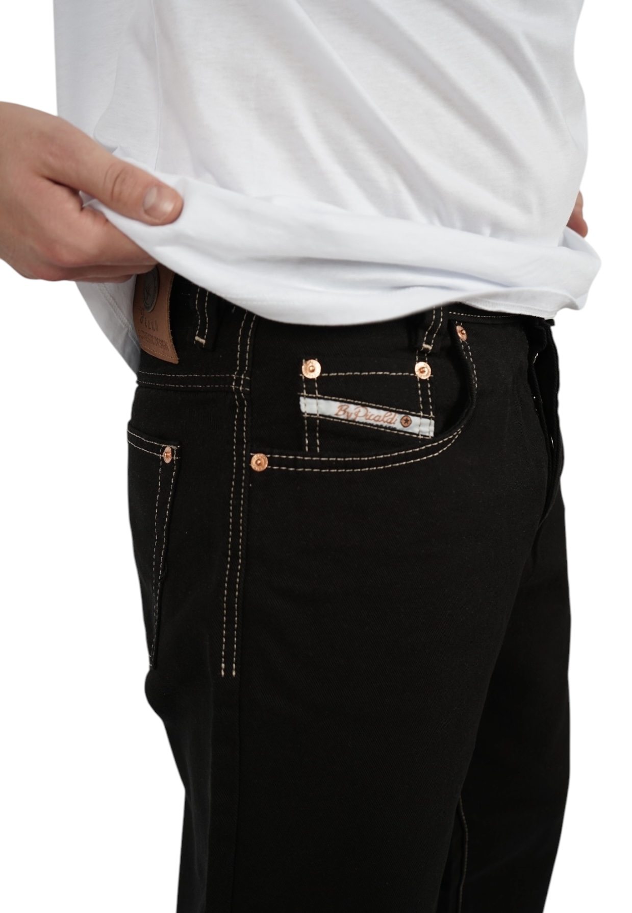 Picaldi Herren Jeans Zicco 472 Whiteline black W46-L32