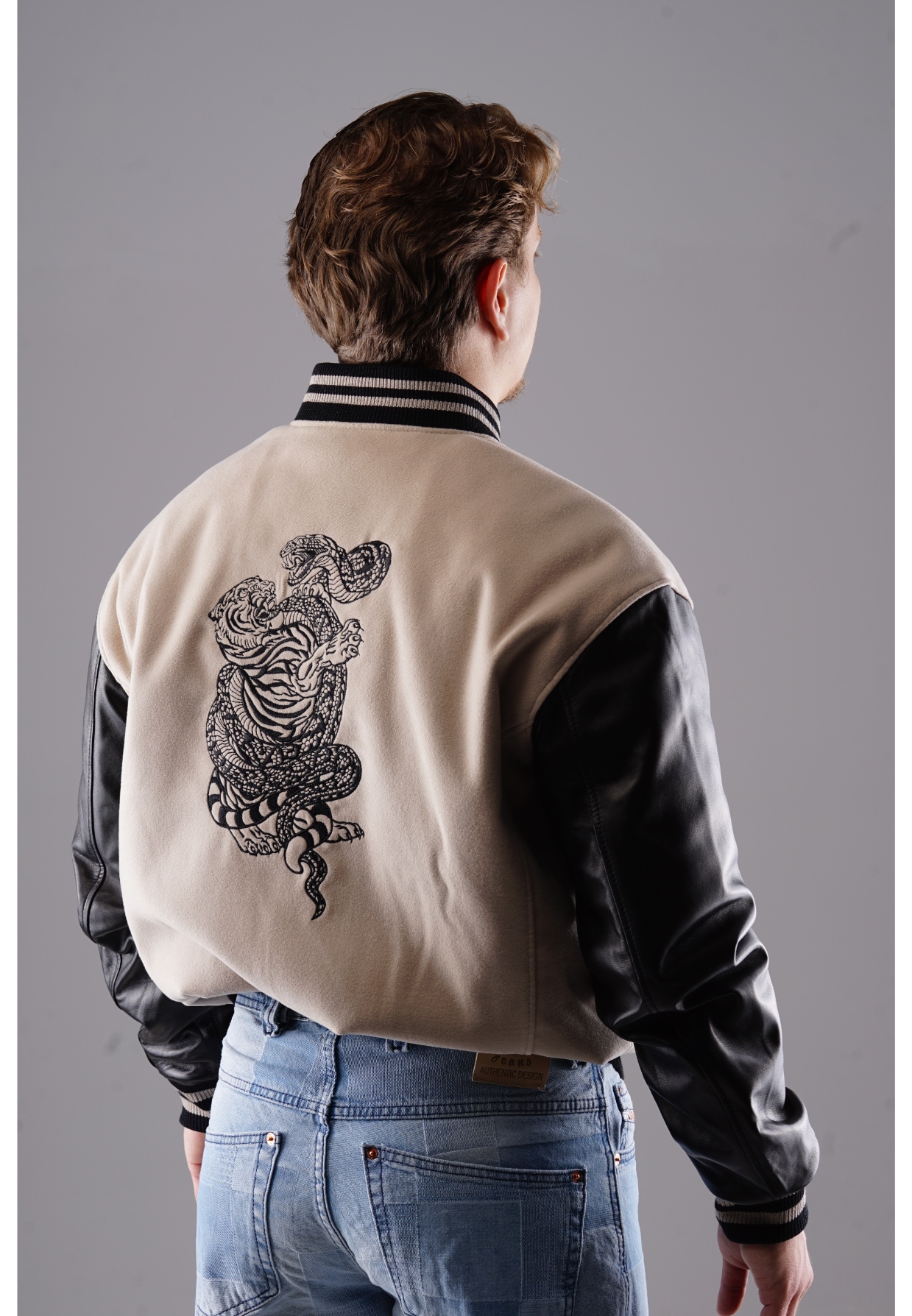 Picaldi Herren College Jacke Tiger beige XXL