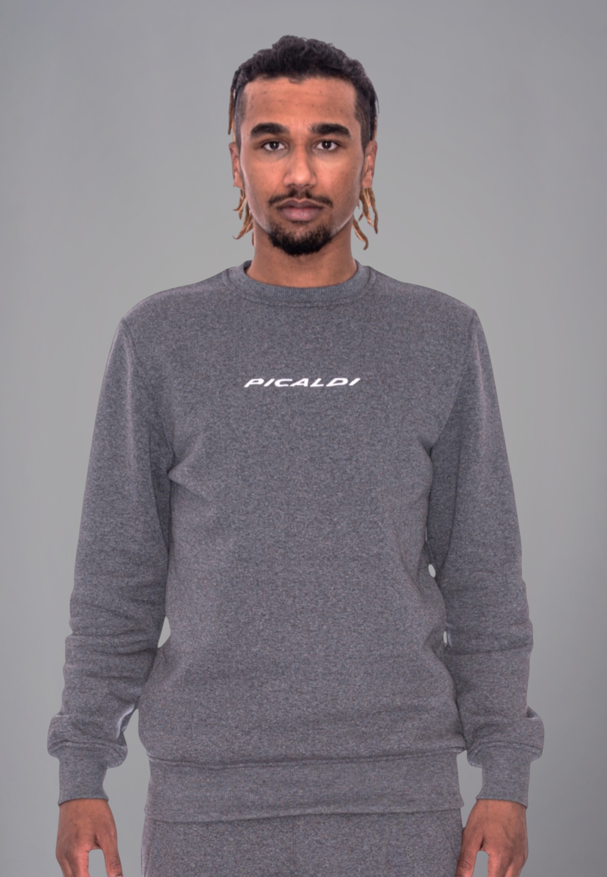 Picaldi Herren Sweatshirt Galaxy anthracite