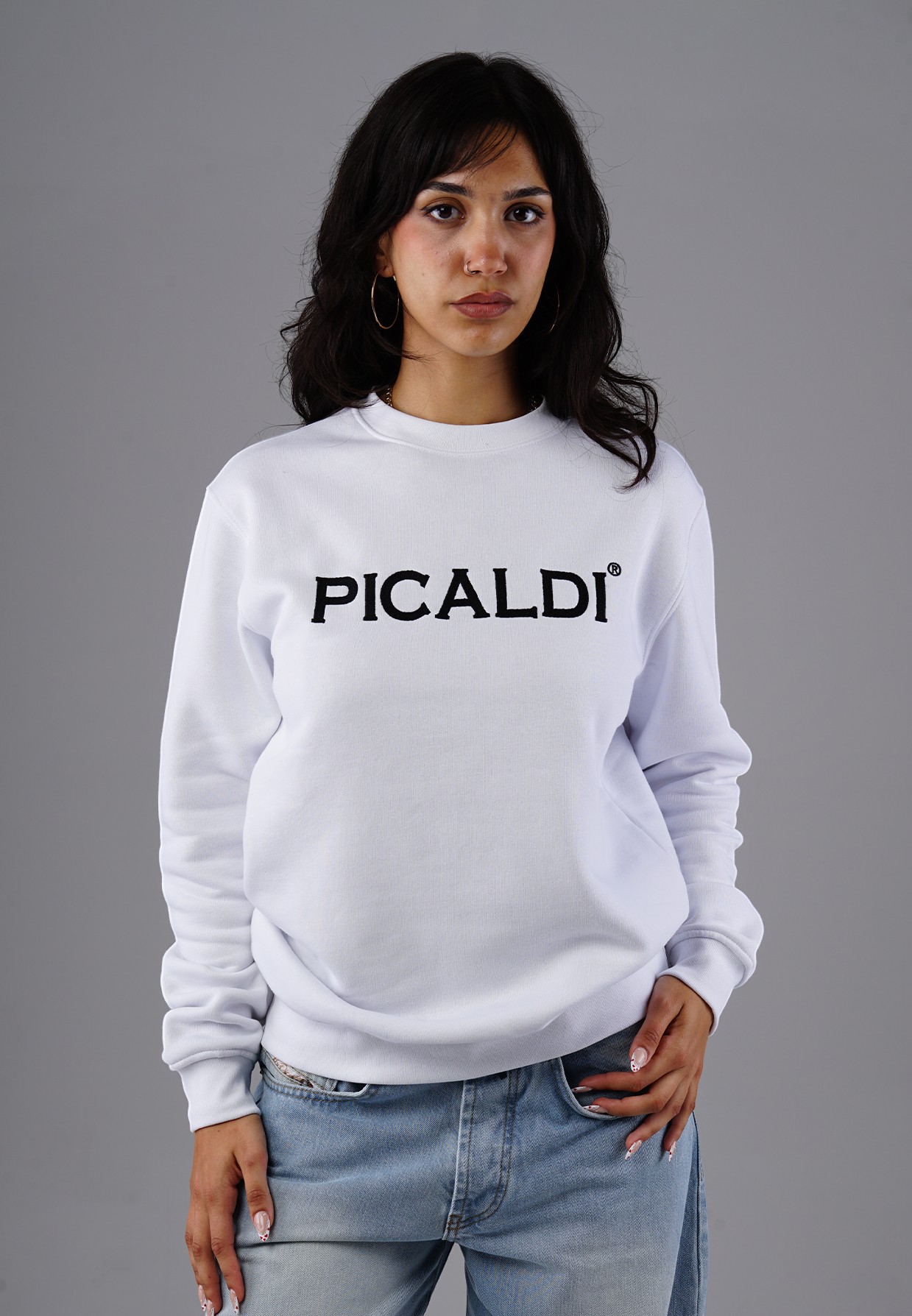 Picaldi Damen Sweatshirt Charlie White XXL