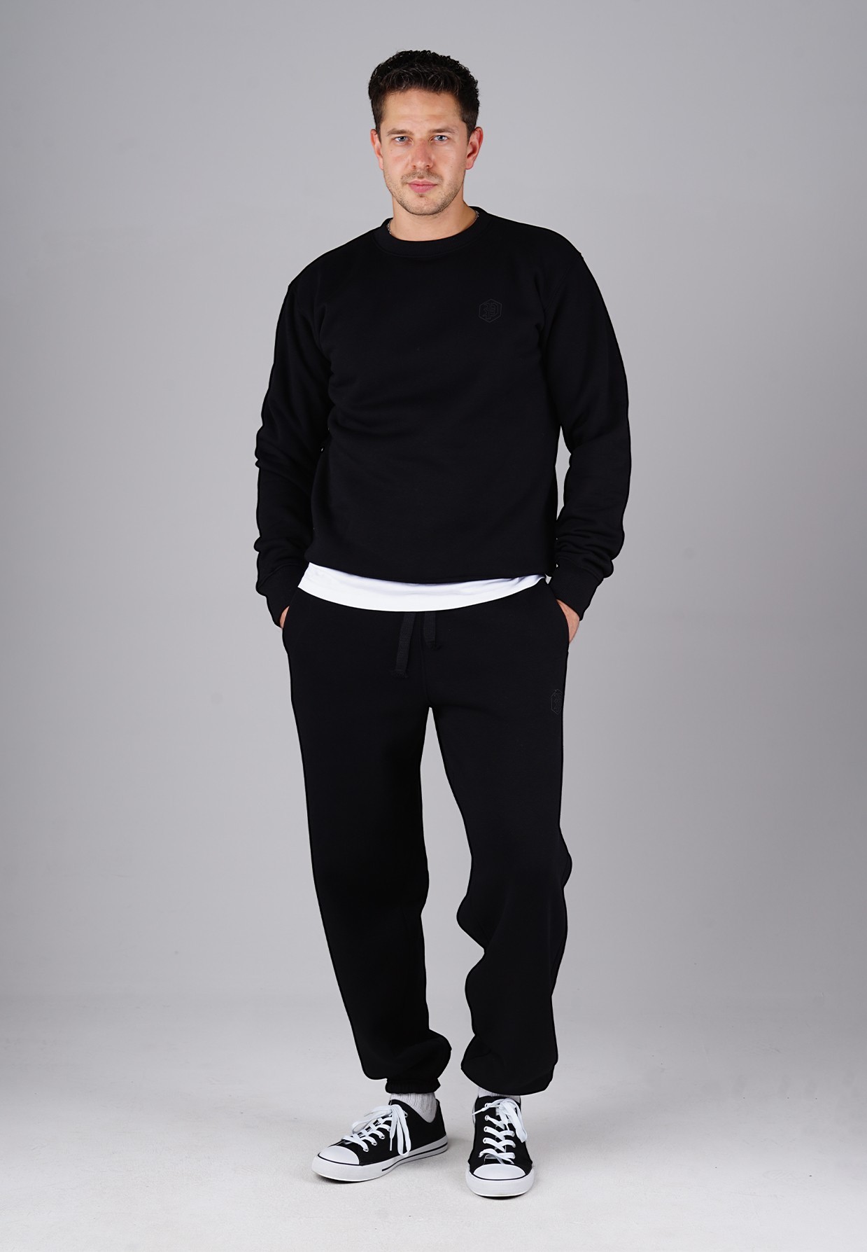 Picaldi Herren Sweatshirt Hustle Black XXL