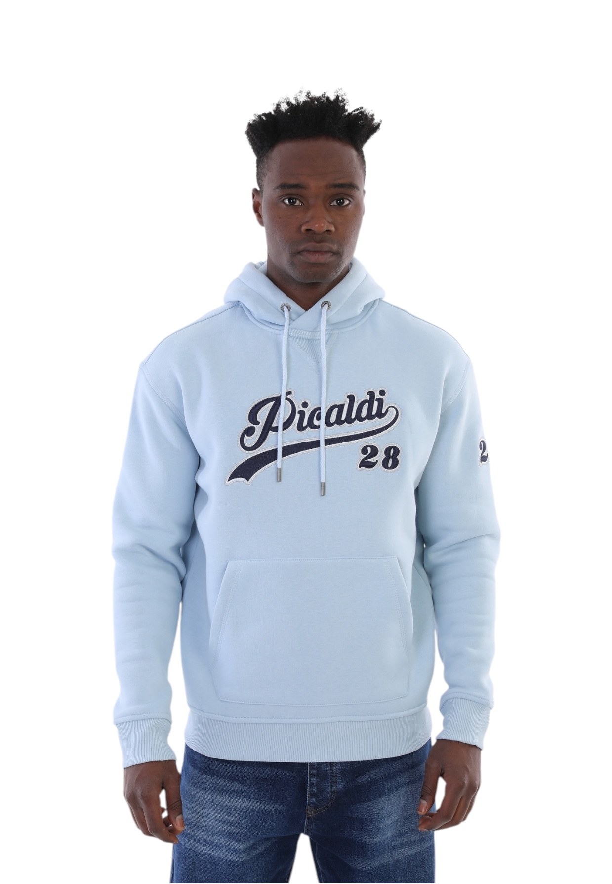 Picaldi Herren Kapuzenpullover Classical Babyblau XXL
