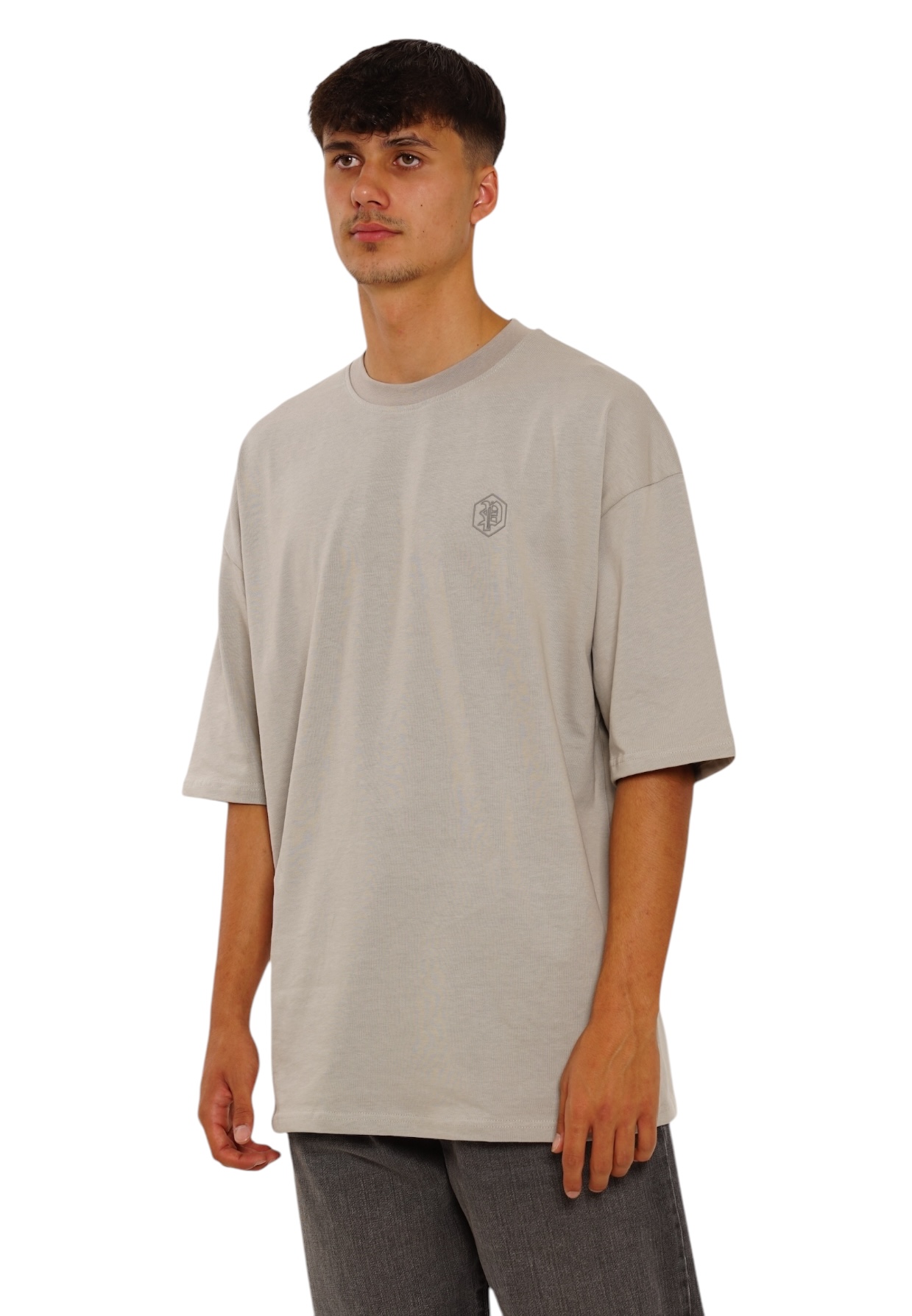 Picaldi Herren T-Shirt Oversize Evident Grey XXL