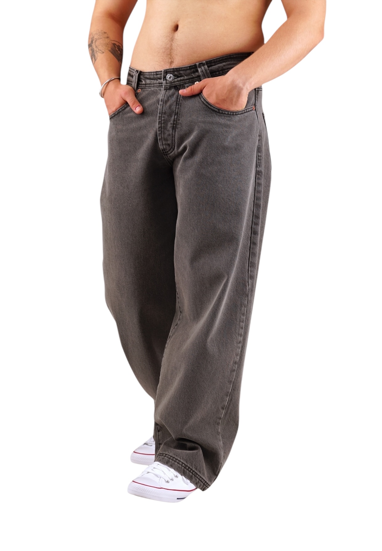 Picaldi Herren Jeans Baggy Zicco 475 Steel washed steel grey W36-L32