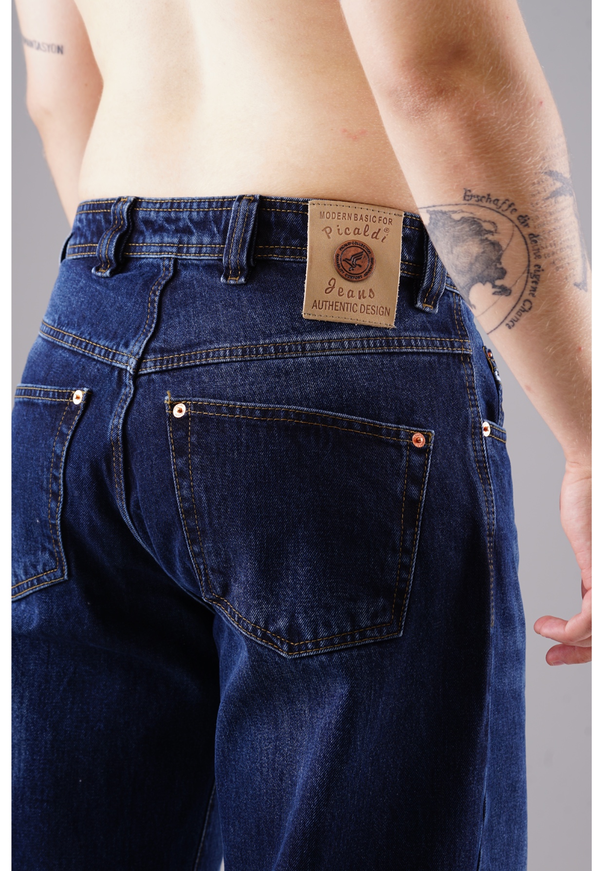 Picaldi Herren Jeans Zicco 471 Hurricane washed dark blue W42-L32
