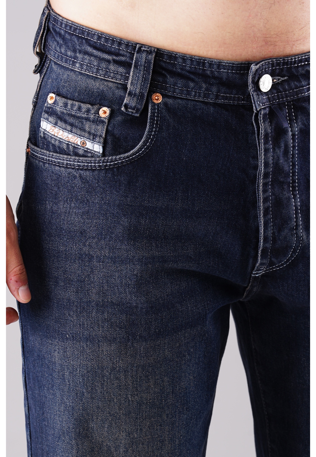 Picaldi Herren Jeans Zicco 472 Indiana washed dark blue W42-L32