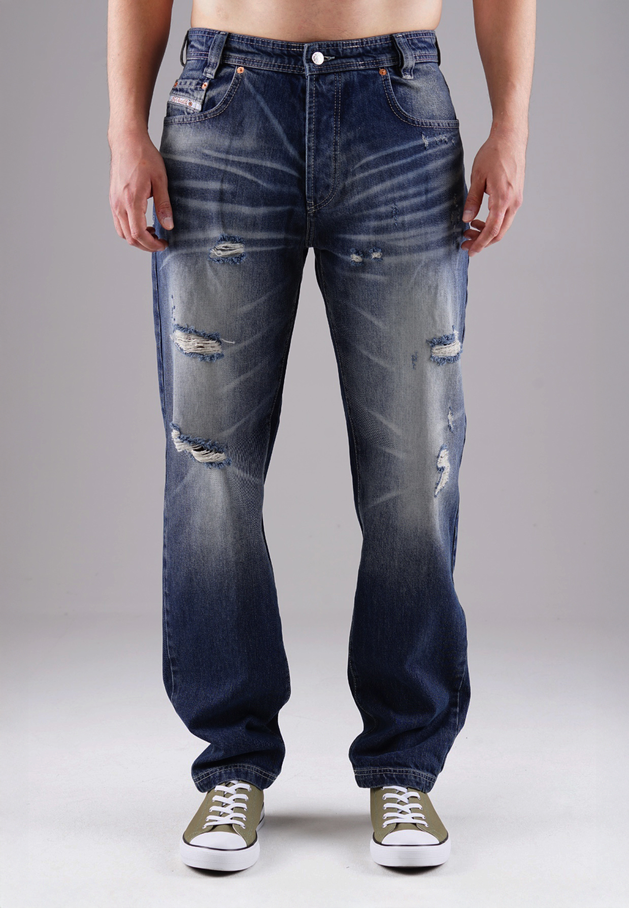 Picaldi Herren Jeans Zicco 472 Passiac dark blue sand washed