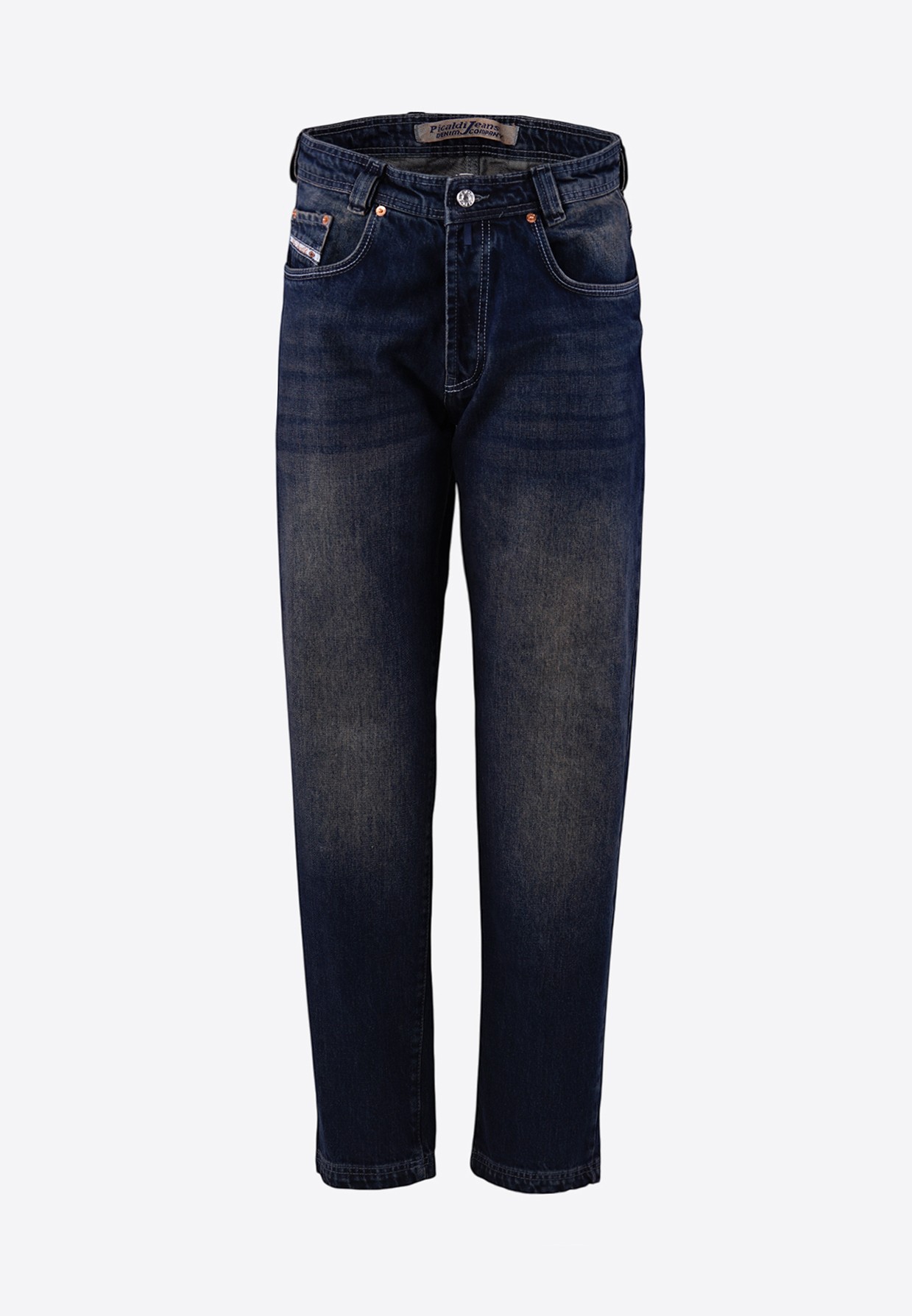 Picaldi Herren Jeans Zicco 472 Indiana washed dark blue W42-L32