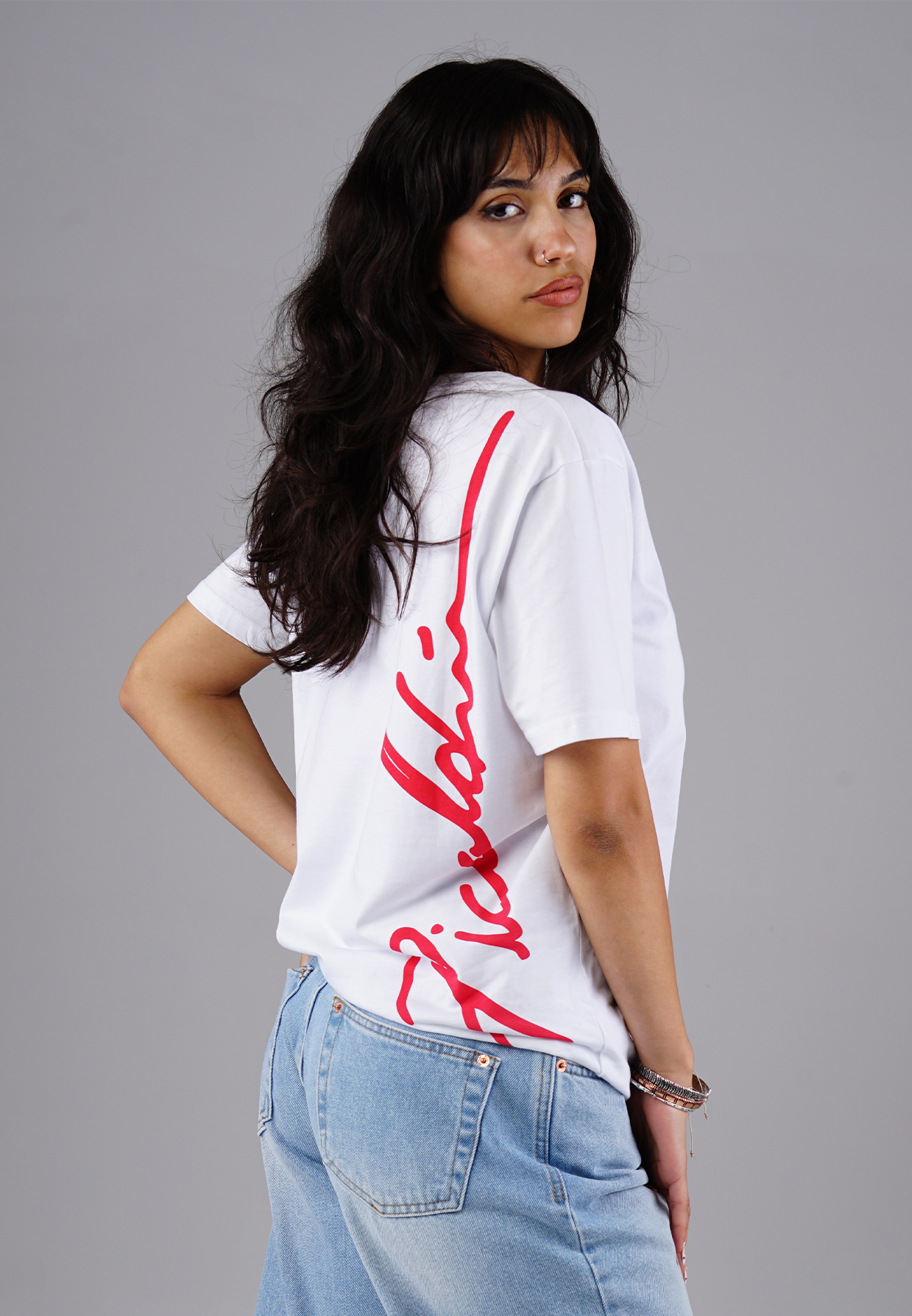 Picaldi Damen T-Shirt Male White