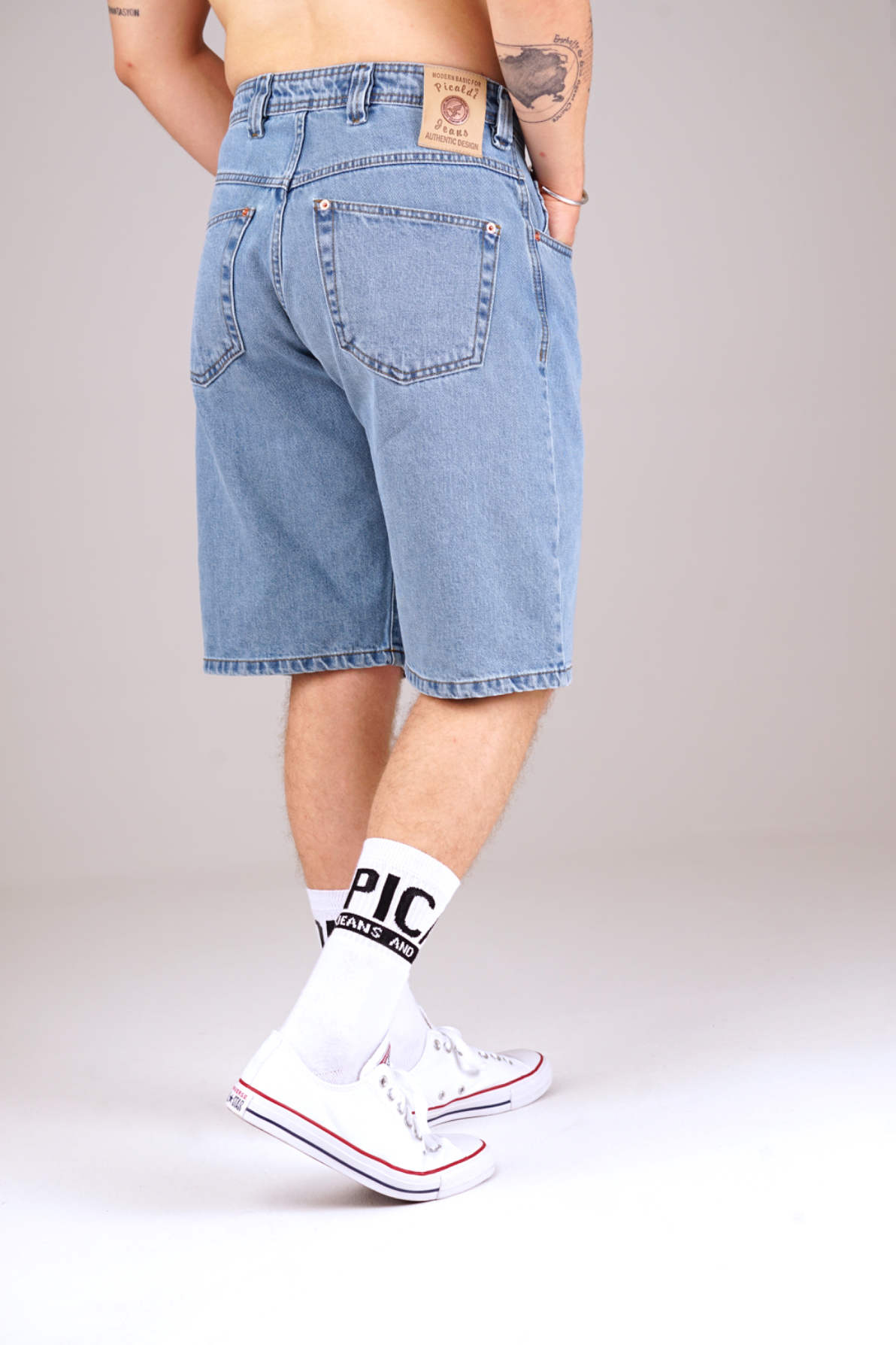 Picaldi Herren Jeansshorts Zicco 471 Heat indigo denim blue Picaldi Zicco 471 Heat Herren Jeansshorts – Relaxed Fit Indigo Denim W40