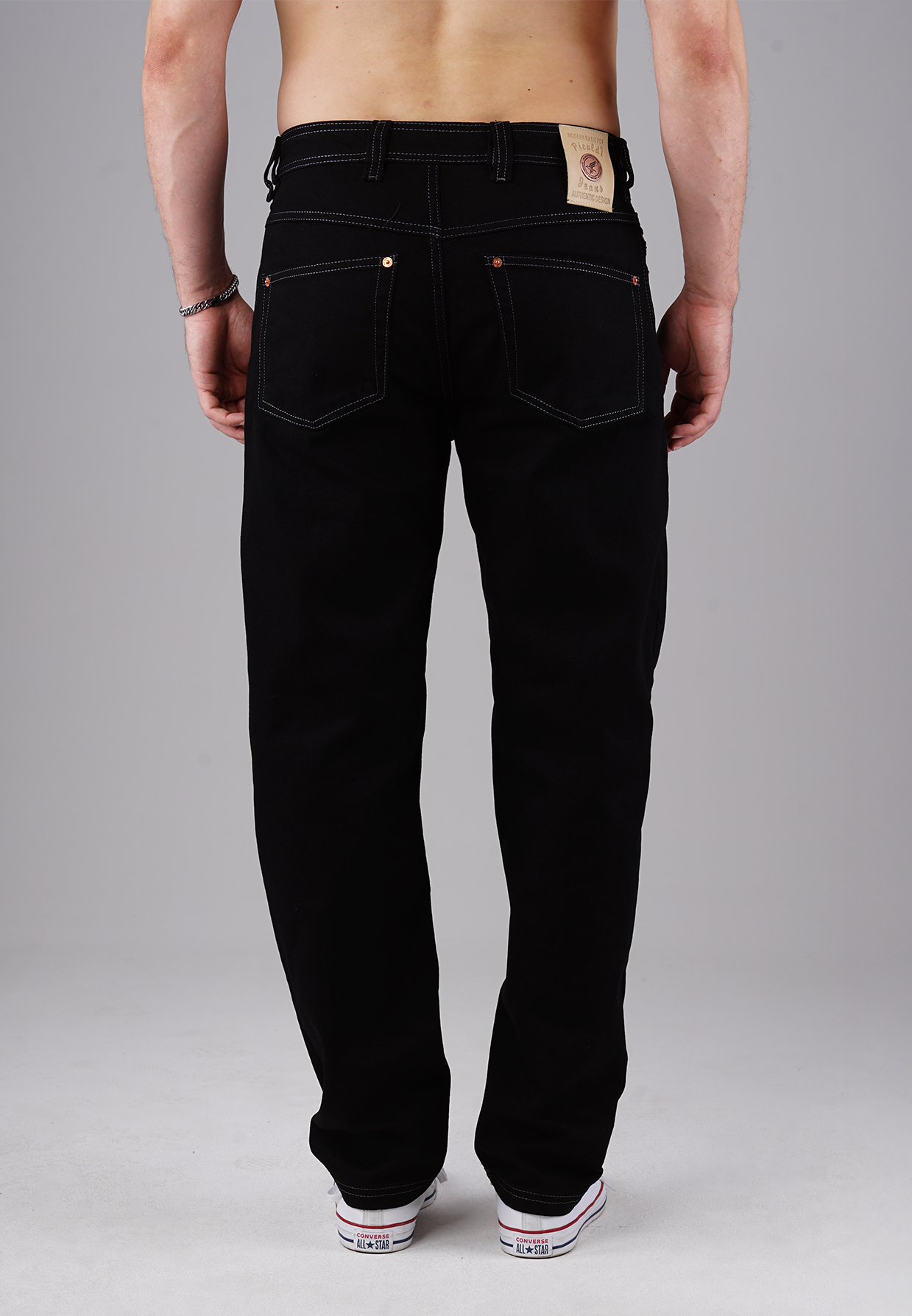 Picaldi Herren Jeans Zicco 473 Platin Black Regular Tapered Fit Pure Black