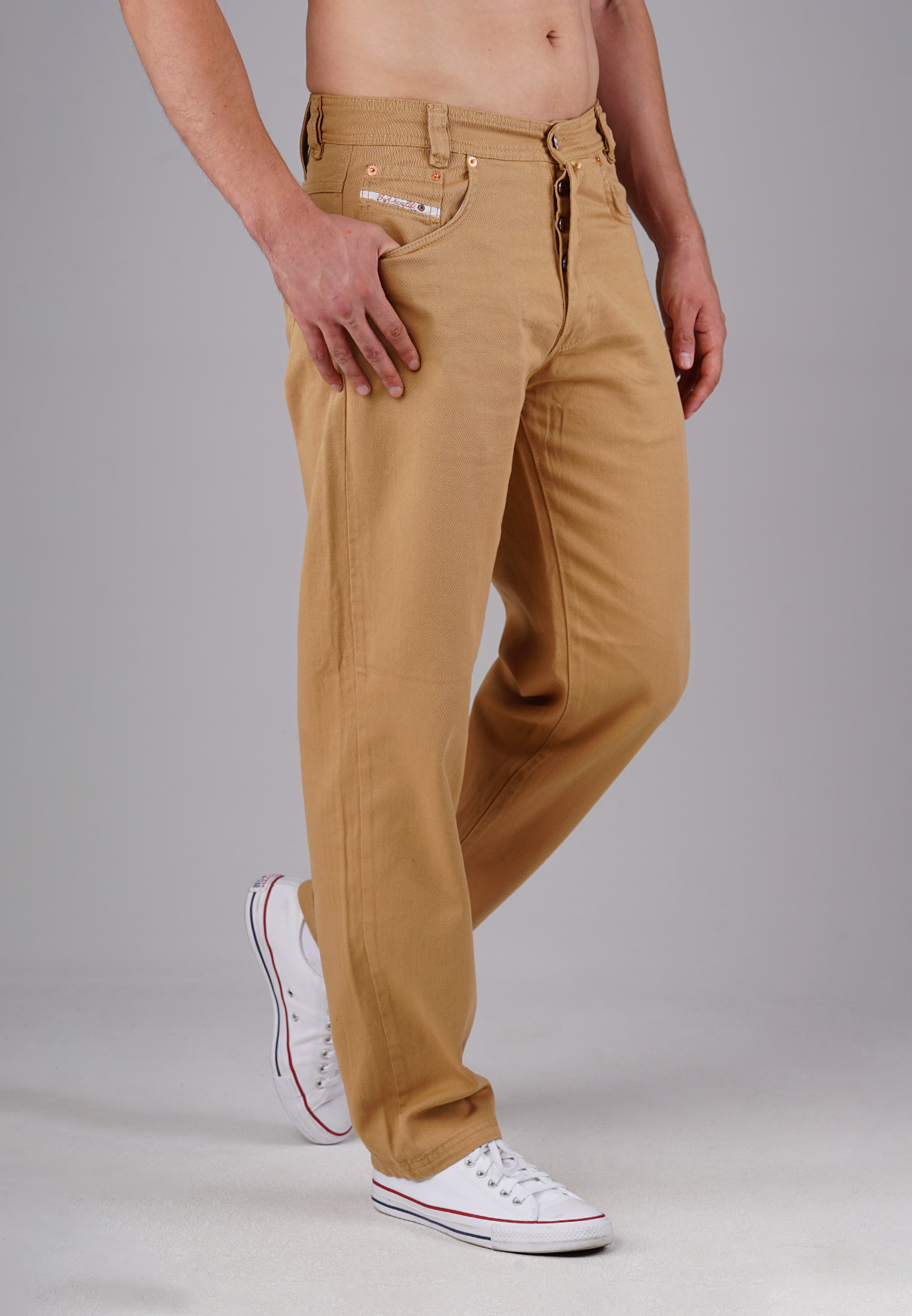 Picaldi Herren Jeans Zicco 472 Gabardine Camel W40-L32