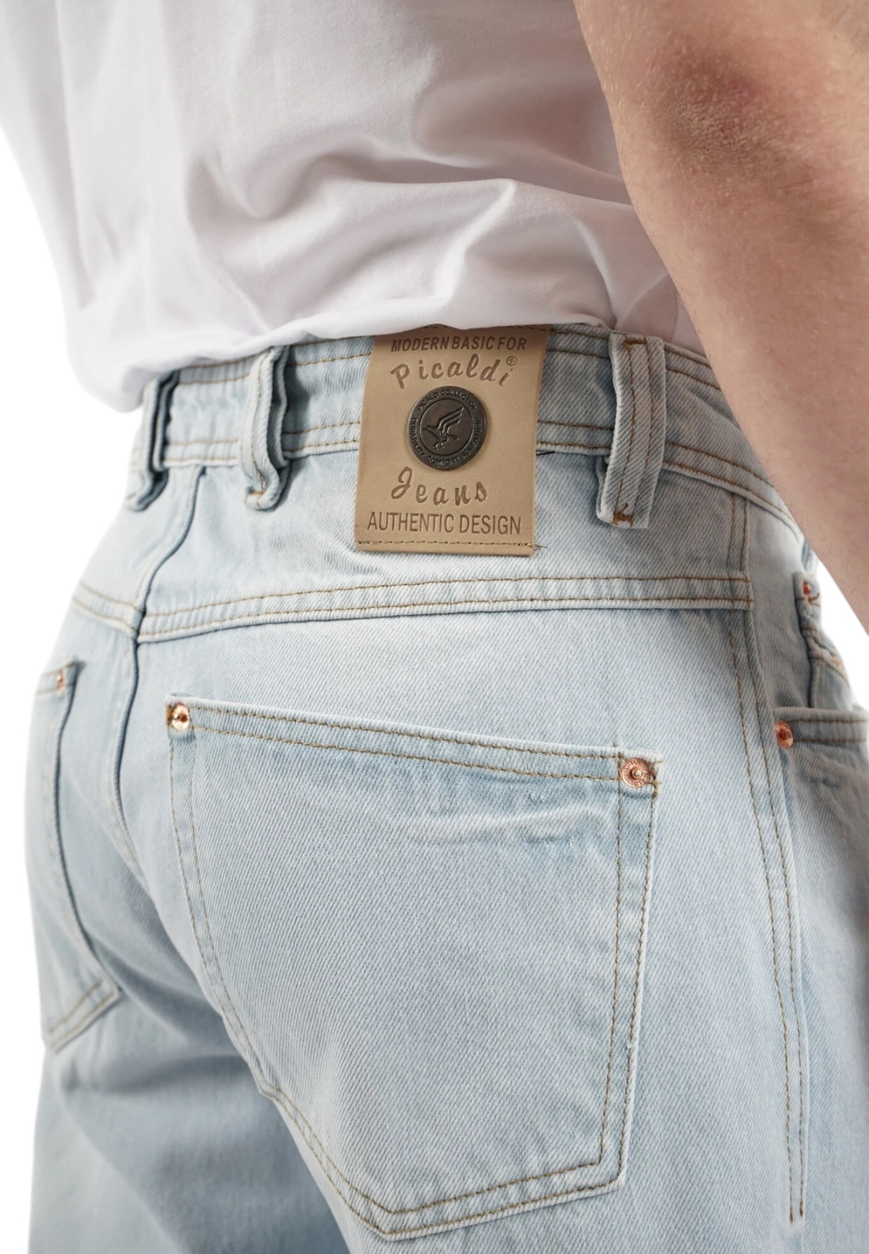 Picaldi Herren Jeans Zicco 472 Virginia washed stone W46-L32