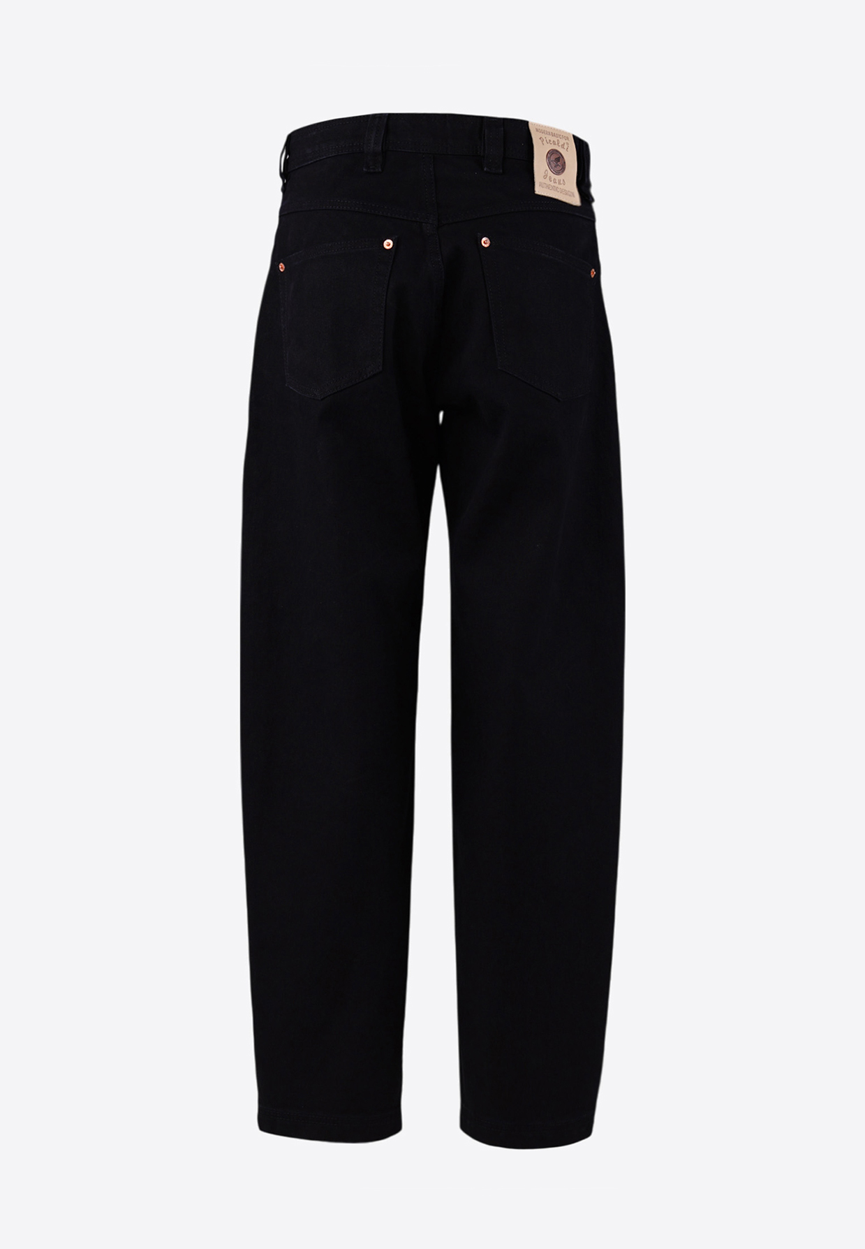 Picaldi Zicco 472 Black Herrenjeans – Relaxed-Karottenschnitt in Raw Black Picaldi Zicco 472 Black Herrenjeans – Relaxed-Karottenschnitt in Raw Black W46-L32