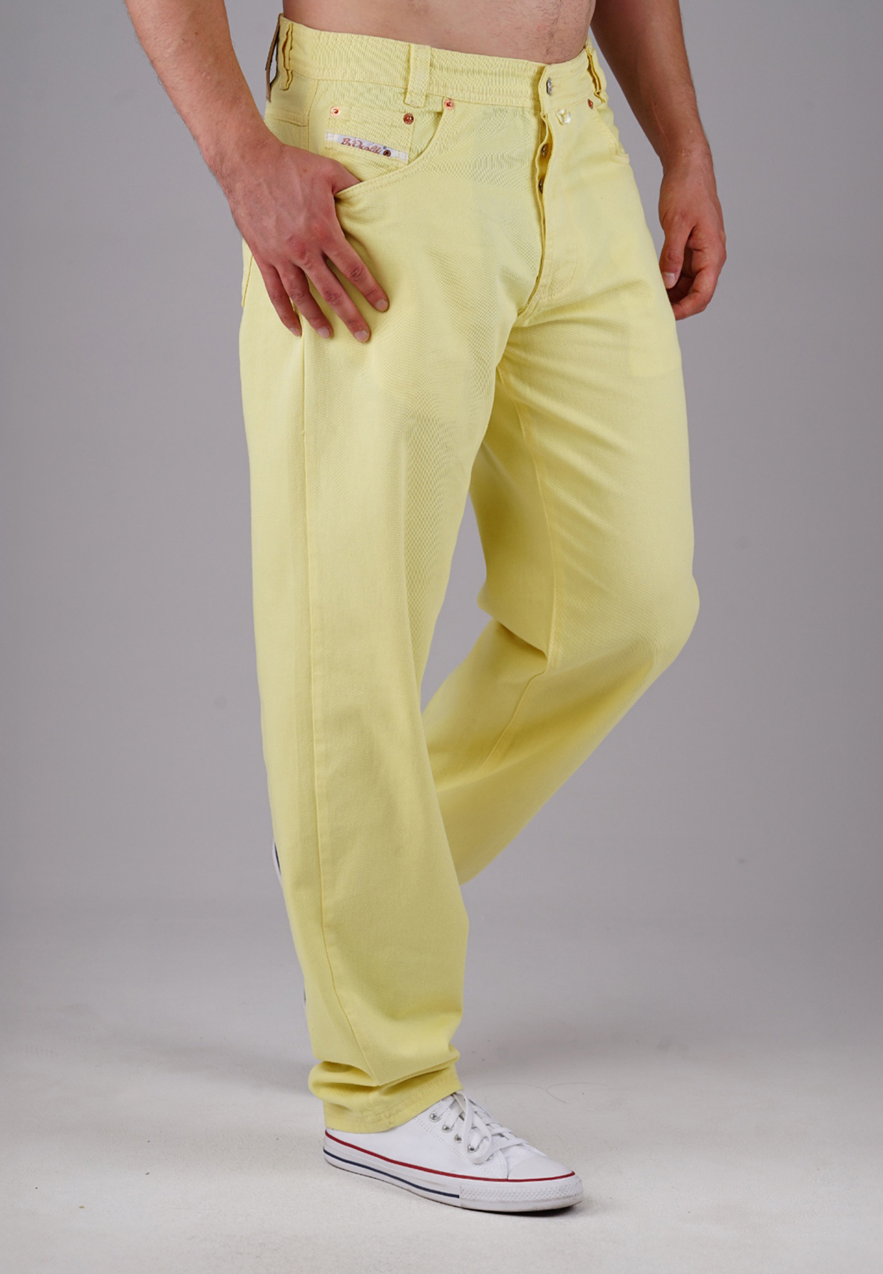 Picaldi Herren Jeans Zicco 472 Gabardine Yellow