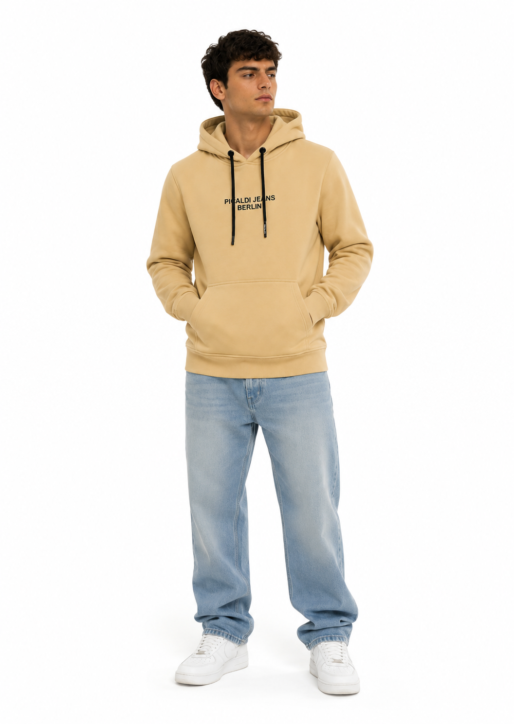 Picaldi Herren Kapuzenpullover Berlin Camel