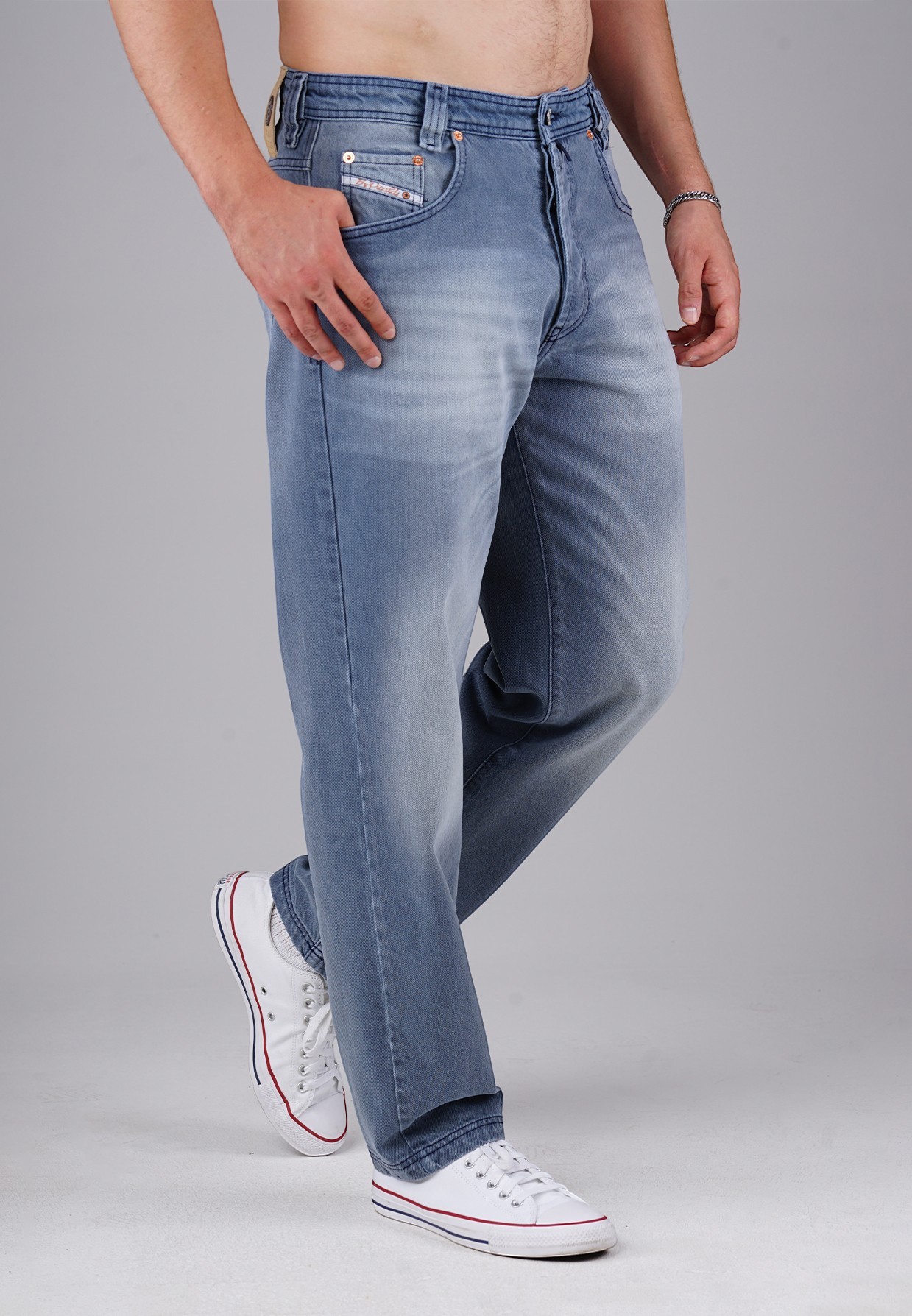 Picaldi Herren Jeans Zicco 472 Vidal light washed dark grey