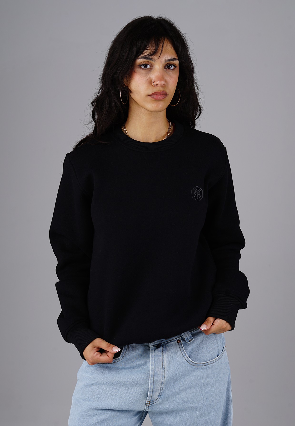Picaldi Damen Sweatshirt Hustle Black XXL