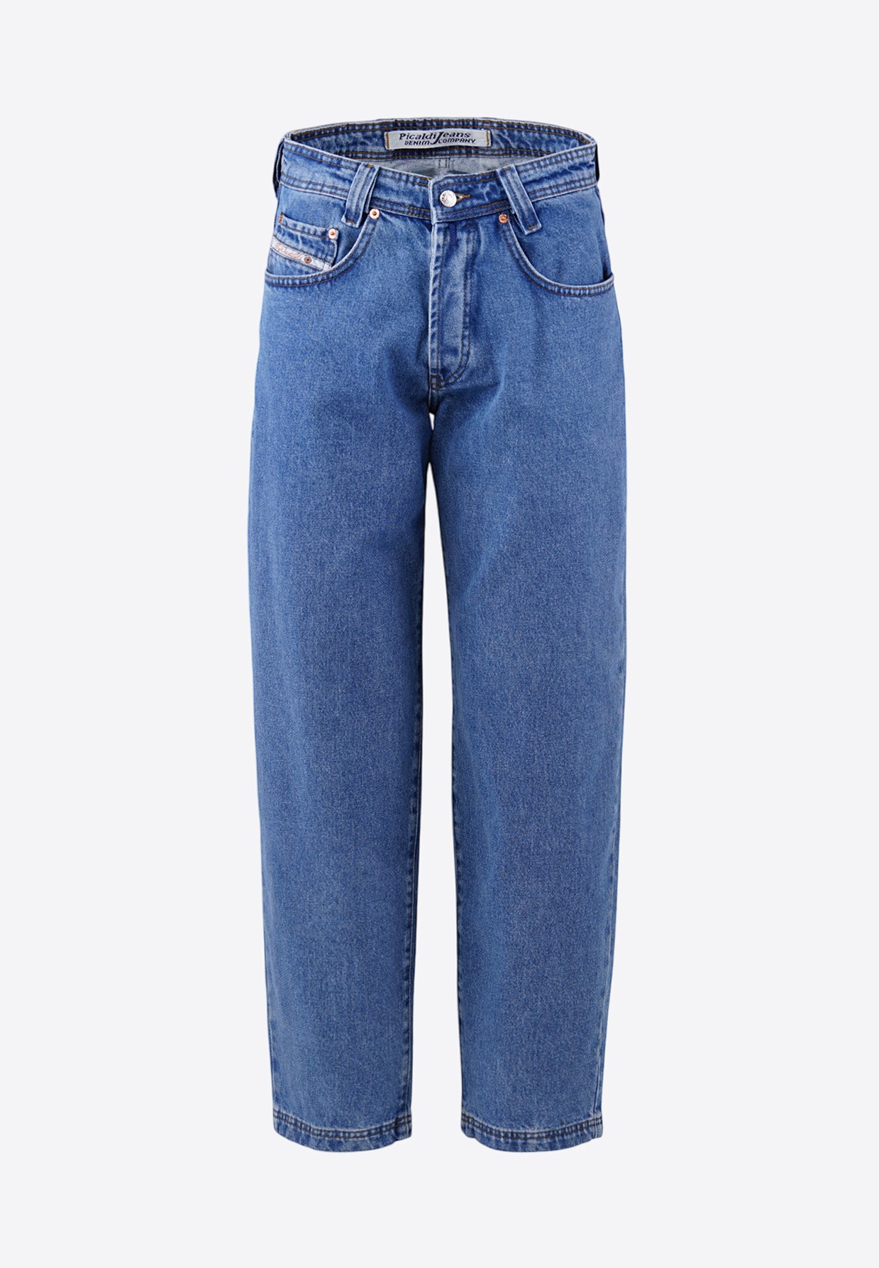 Picaldi Zicco 471 Detroit Herren Jeans – Loose Tapered Fit Dark Blue W42-L32