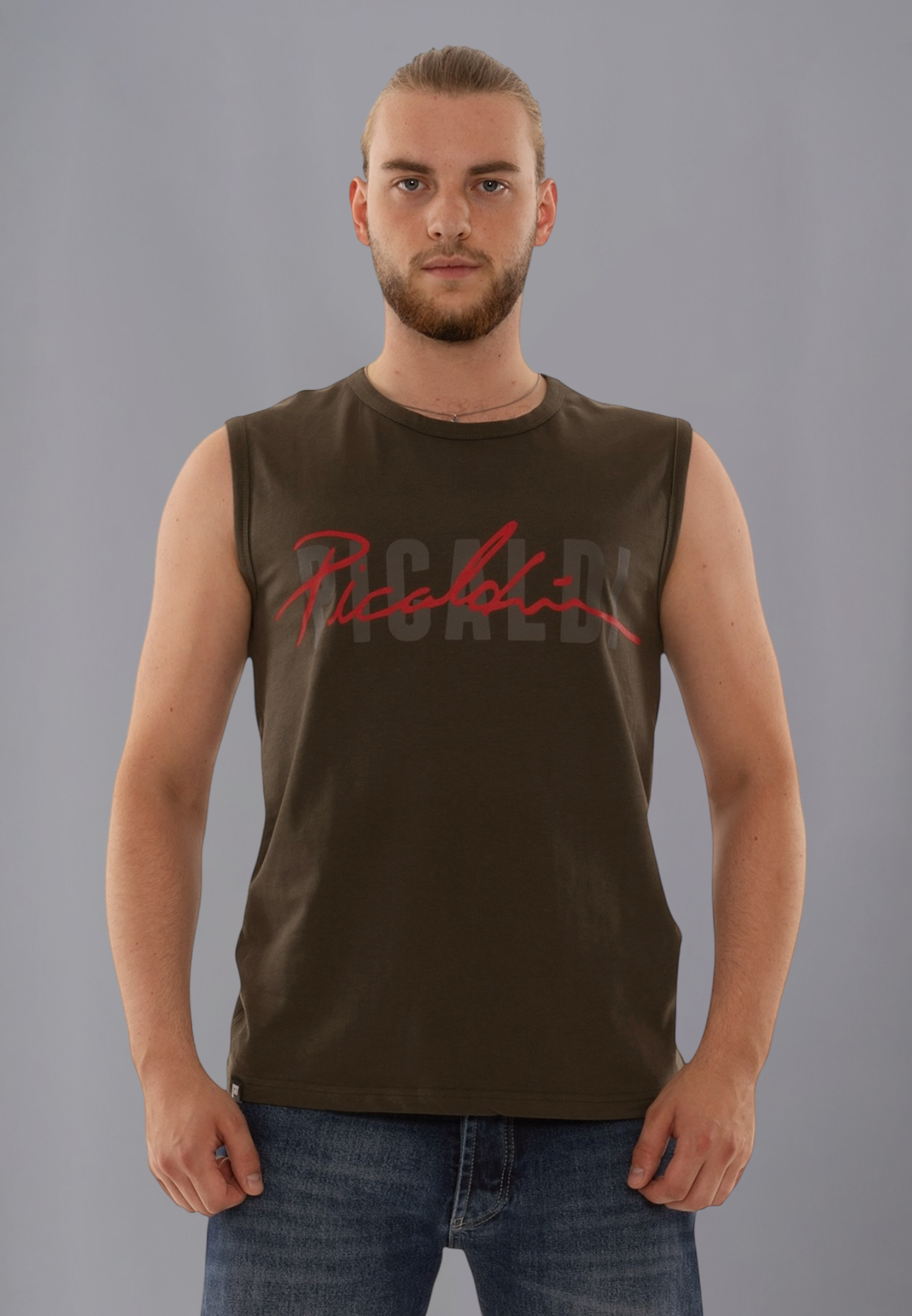 Picaldi Herren Tank Top Shirt Collection khaki
