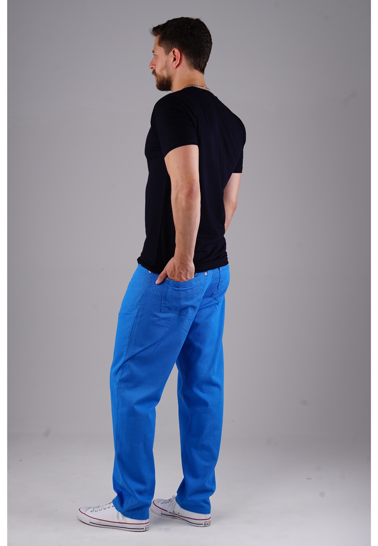 Picaldi Herren Jeans Zicco 472 Gabardine Royal Blue W40-L32