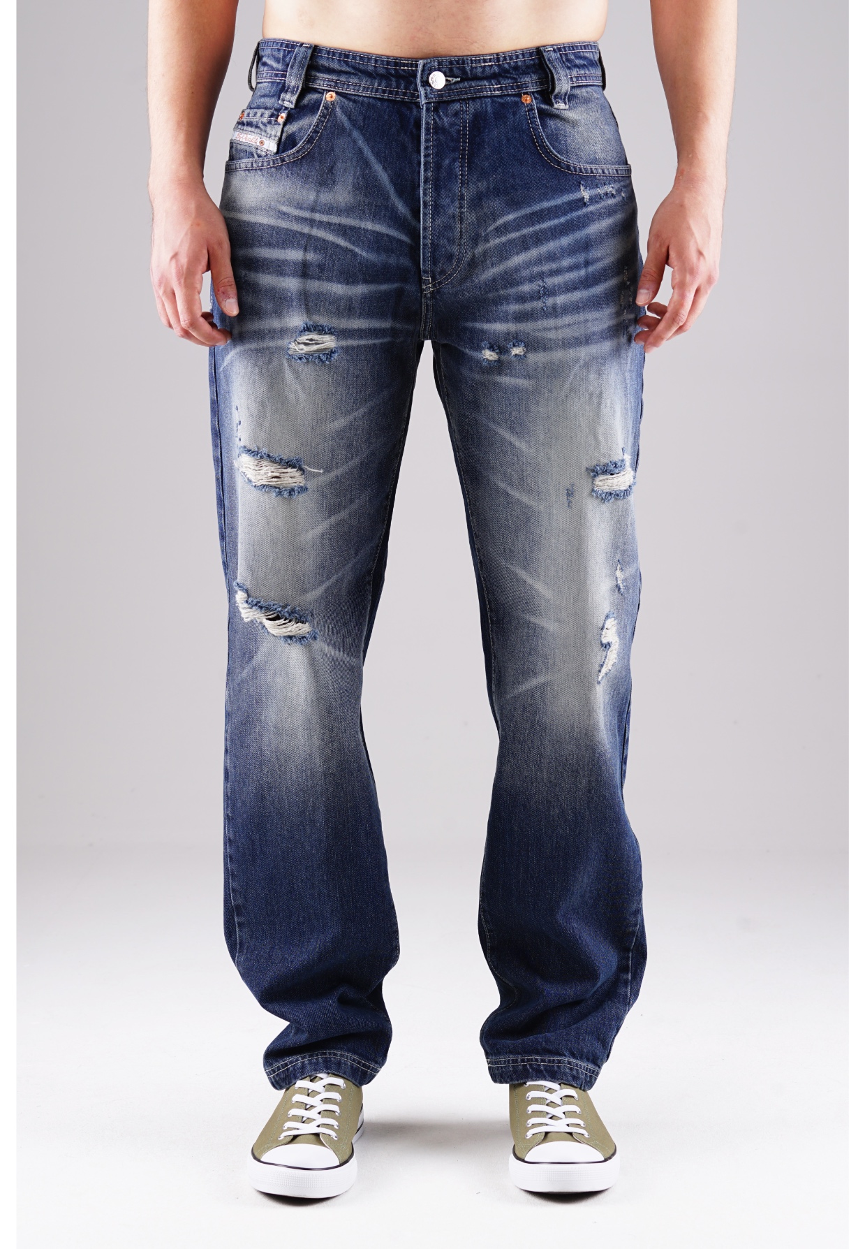 Picaldi Herren Jeans Zicco 472 Passiac dark blue sand washed W40-L34
