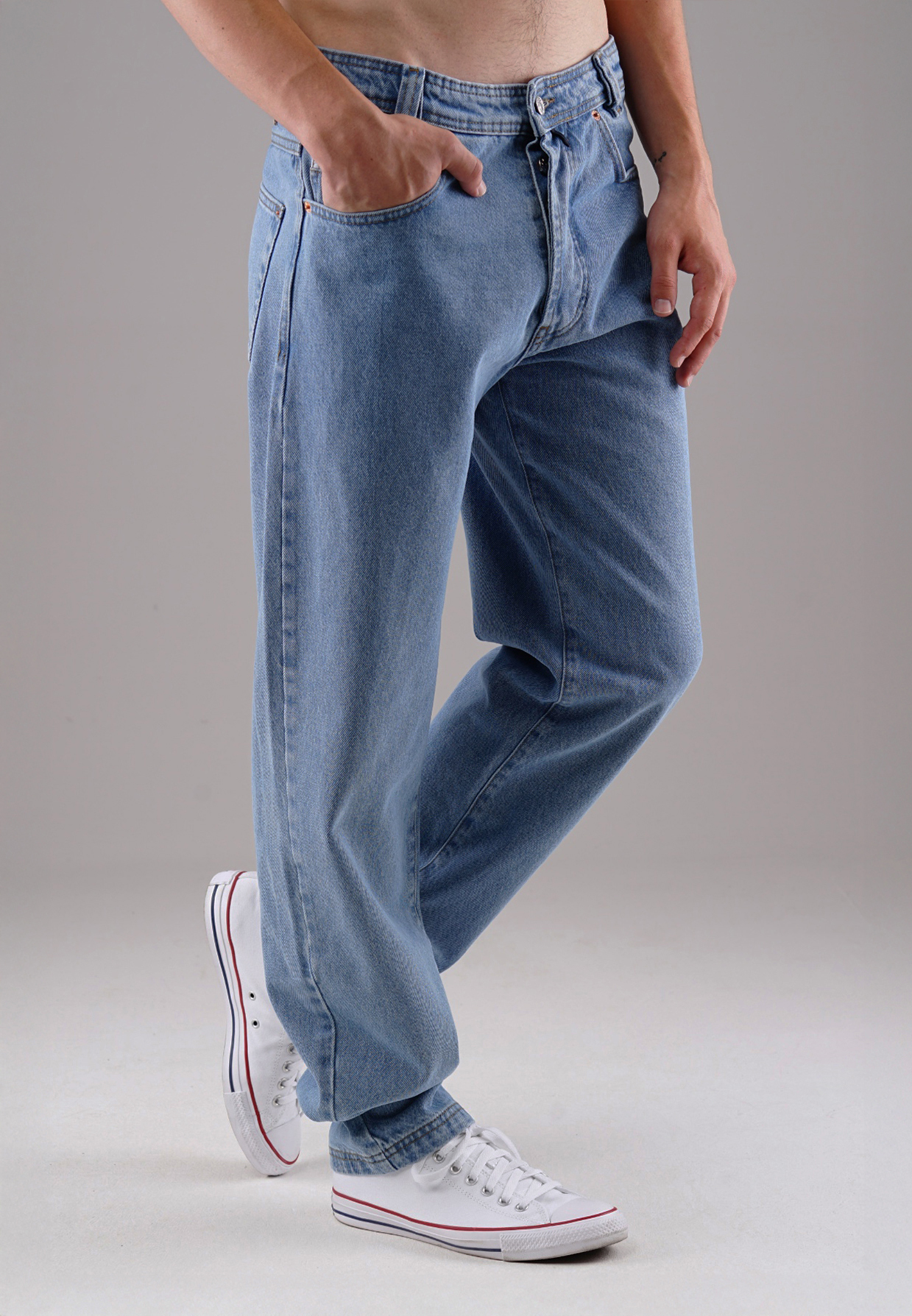 Picaldi Zicco 472 Mars Herrenjeans - Relaxed-Karottenschnitt in Indigo Blue