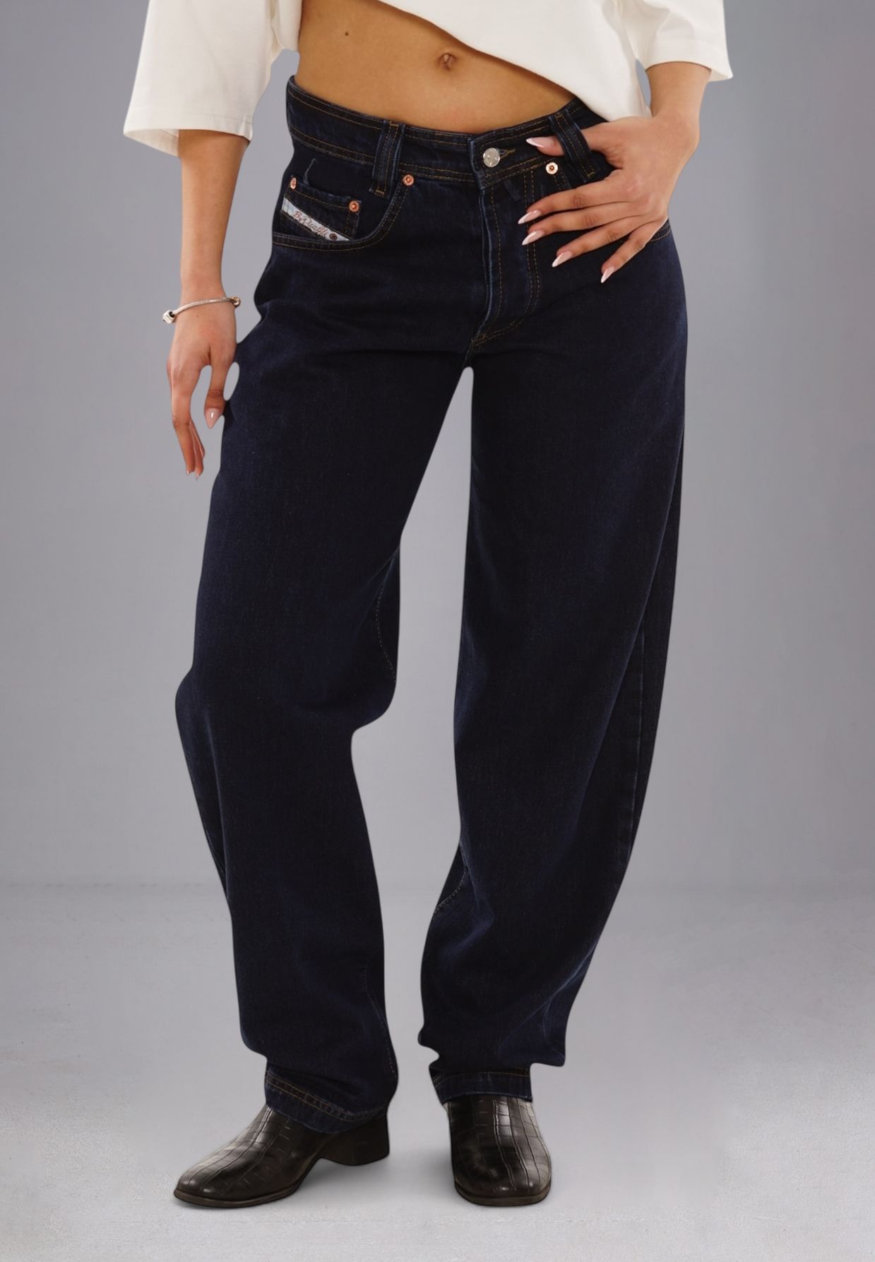 Picaldi Zicco 471 Daytona Damen Jeans – Loose Tapered Fit Dark Navy