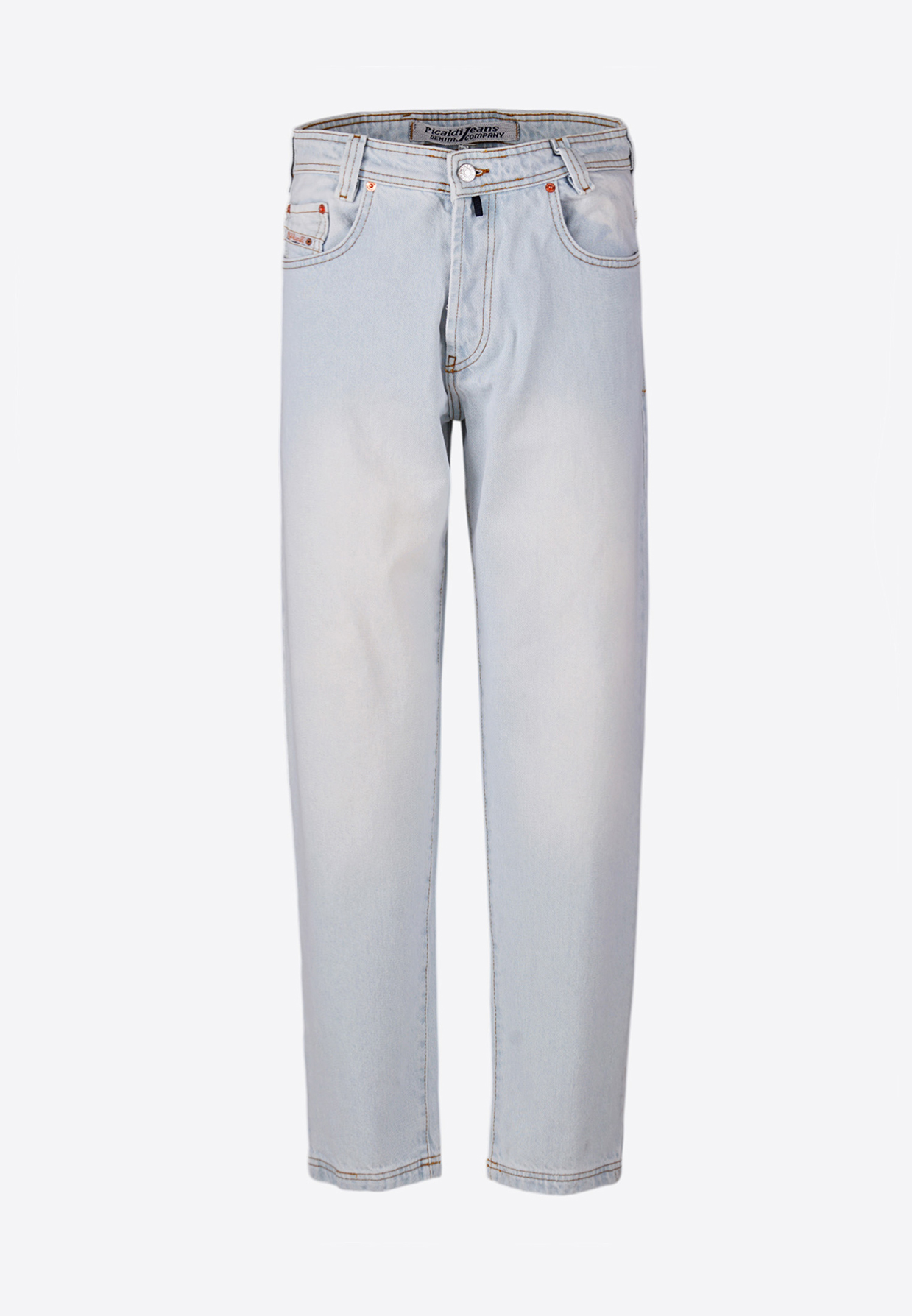 Picaldi Zicco 472 Alaska Herrenjeans - Relaxed-Karottenschnitt in Livid Blue W46-L32